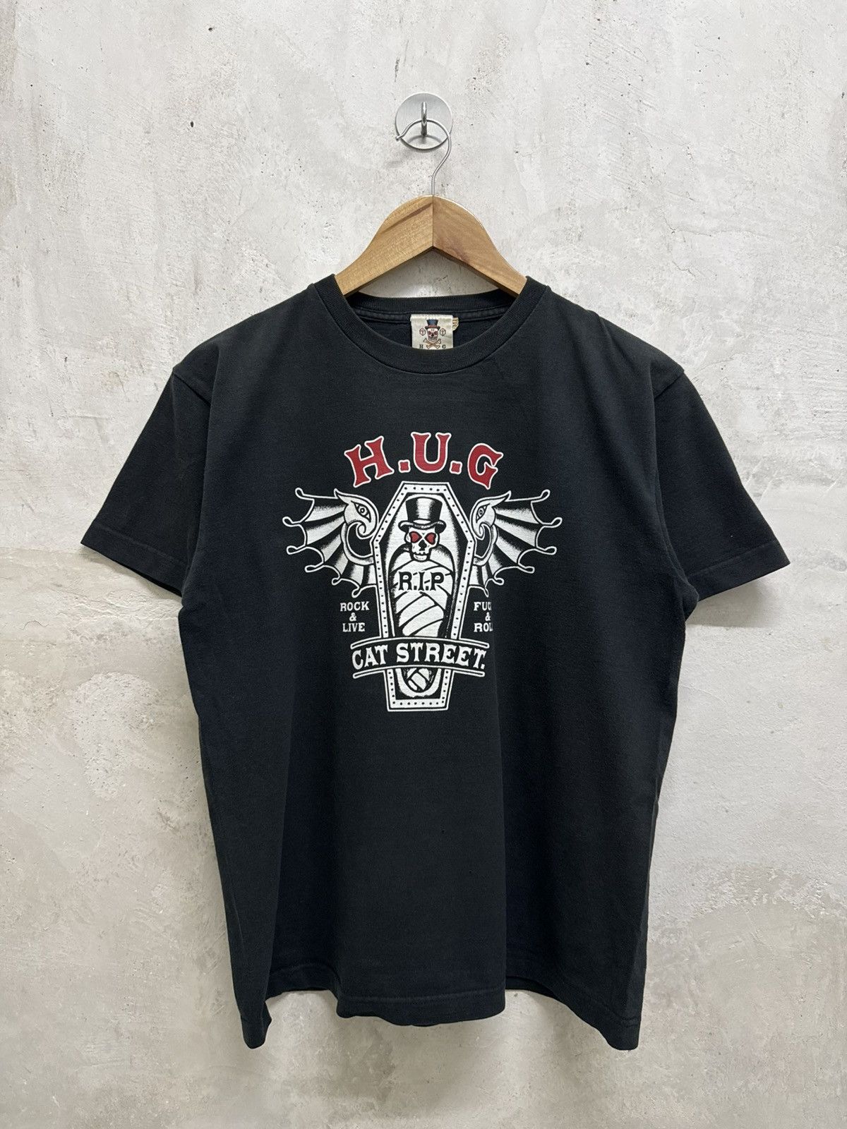 Hysteric Glamour Heaven Under Ground H.U.G Cream Soda Skull Tees Size US M / EU 48-50 / 2 - 4 Thumbnail