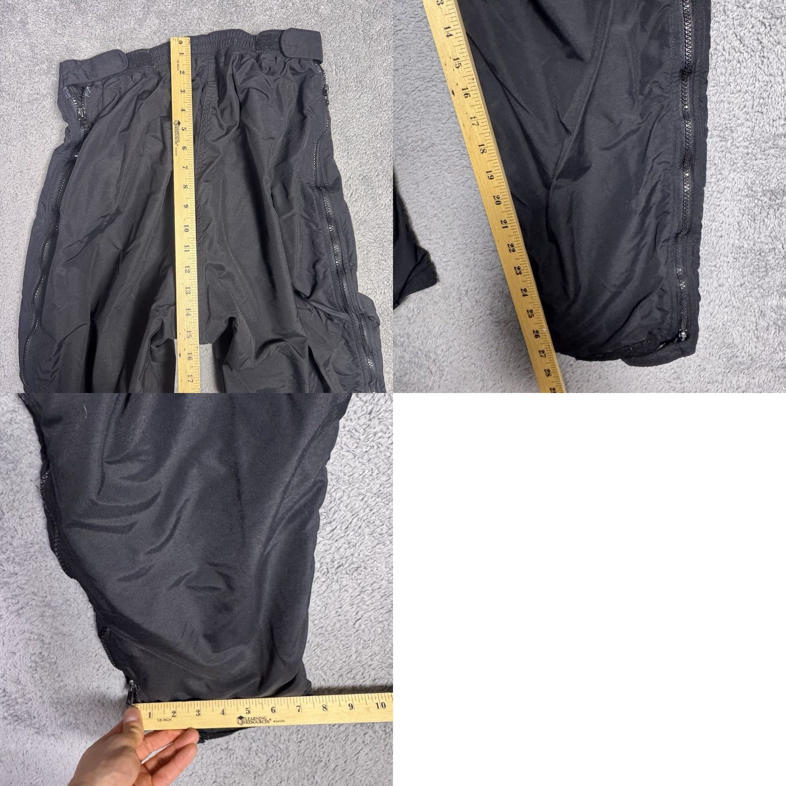 Vintage VINTAGE L.L. Bean Pants Womens L USA Made Fleece Lined Full Side Zip Snow Ski Medium? Size 36" / US 14 / IT 50 - 9 Thumbnail