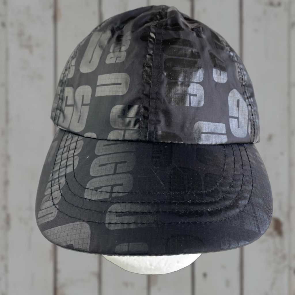 Ugg UGG Snapback Hat Black All Over Print 90s Style Adjustable One Size Mens Womens Boys Girls Size ONE SIZE - 1 Thumbnail