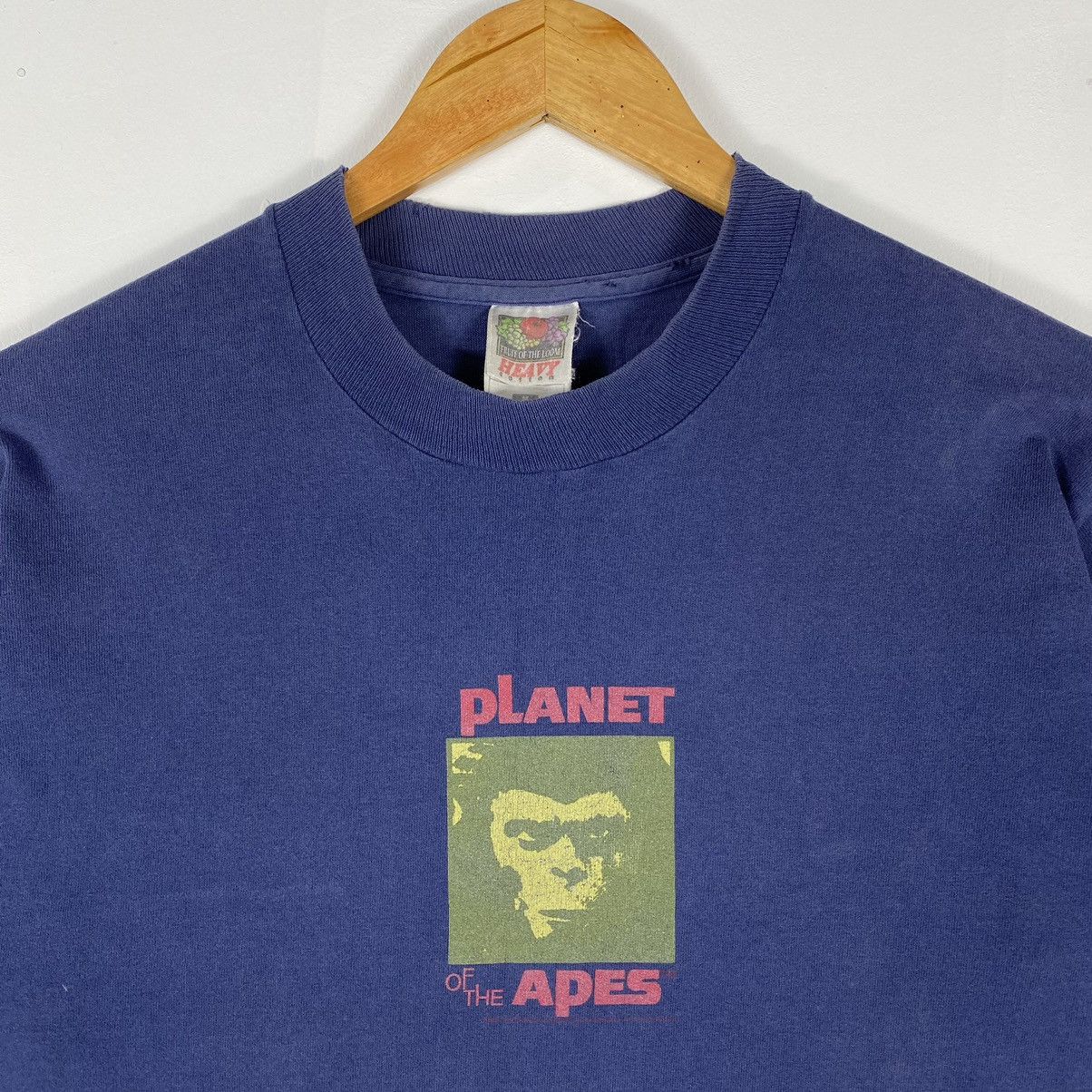 Sci-Fi Fantasy VINTAGE 90's PLANET OF THE APES MOVIE TEE FUCT HOOK-UPS Size US M / EU 48-50 / 2 - 3 Thumbnail