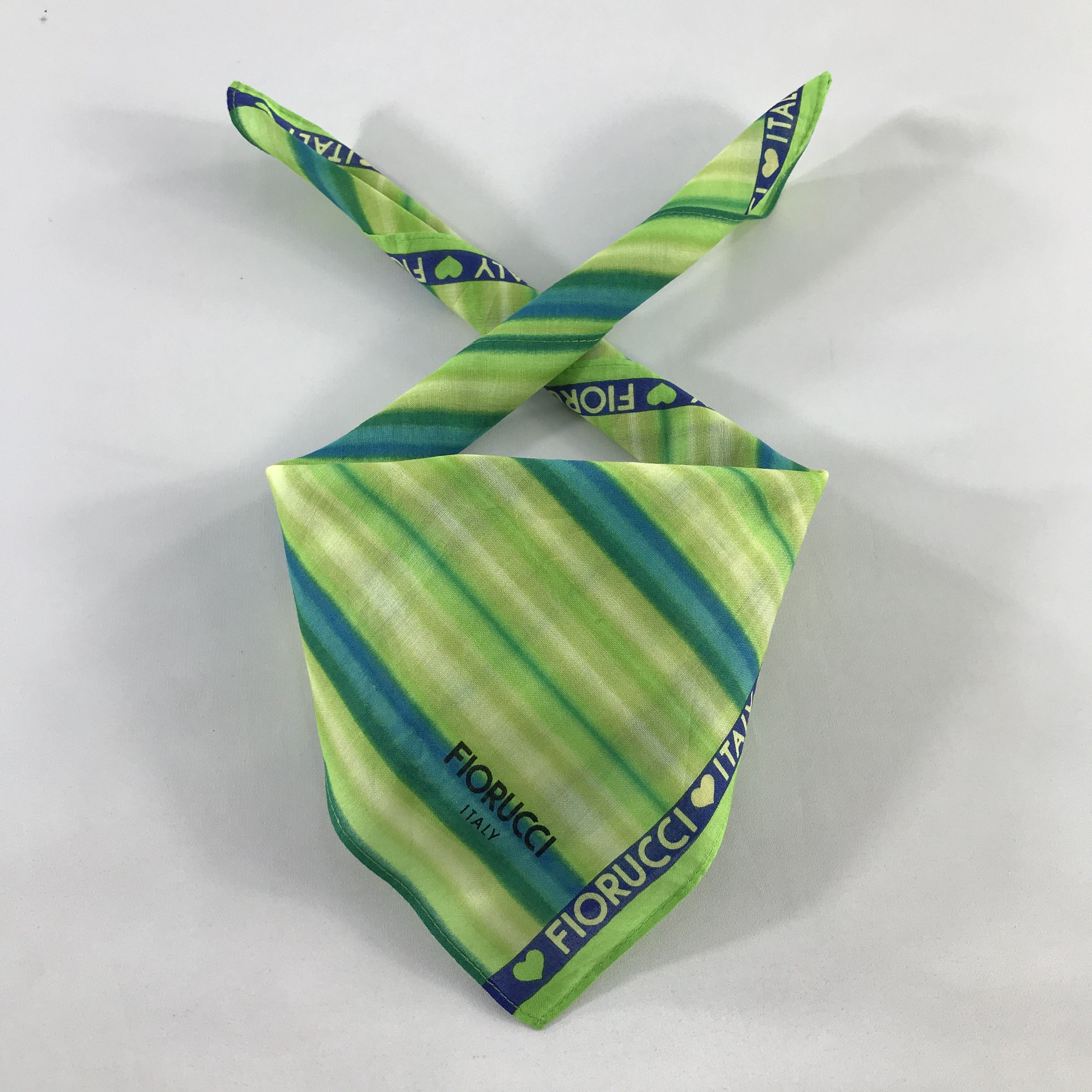 Fiorucci × Vintage Fiorucci Bandana / Handkerchief / Neckerchief - S399 Size ONE SIZE - 3 Thumbnail