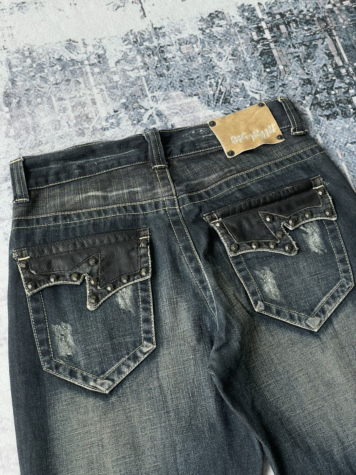 Japanese Brand × Tornado Mart × semanticdesign Big Train Studed Tornado Mart Style Jeans Size US 30 / EU 46 - 8 Thumbnail