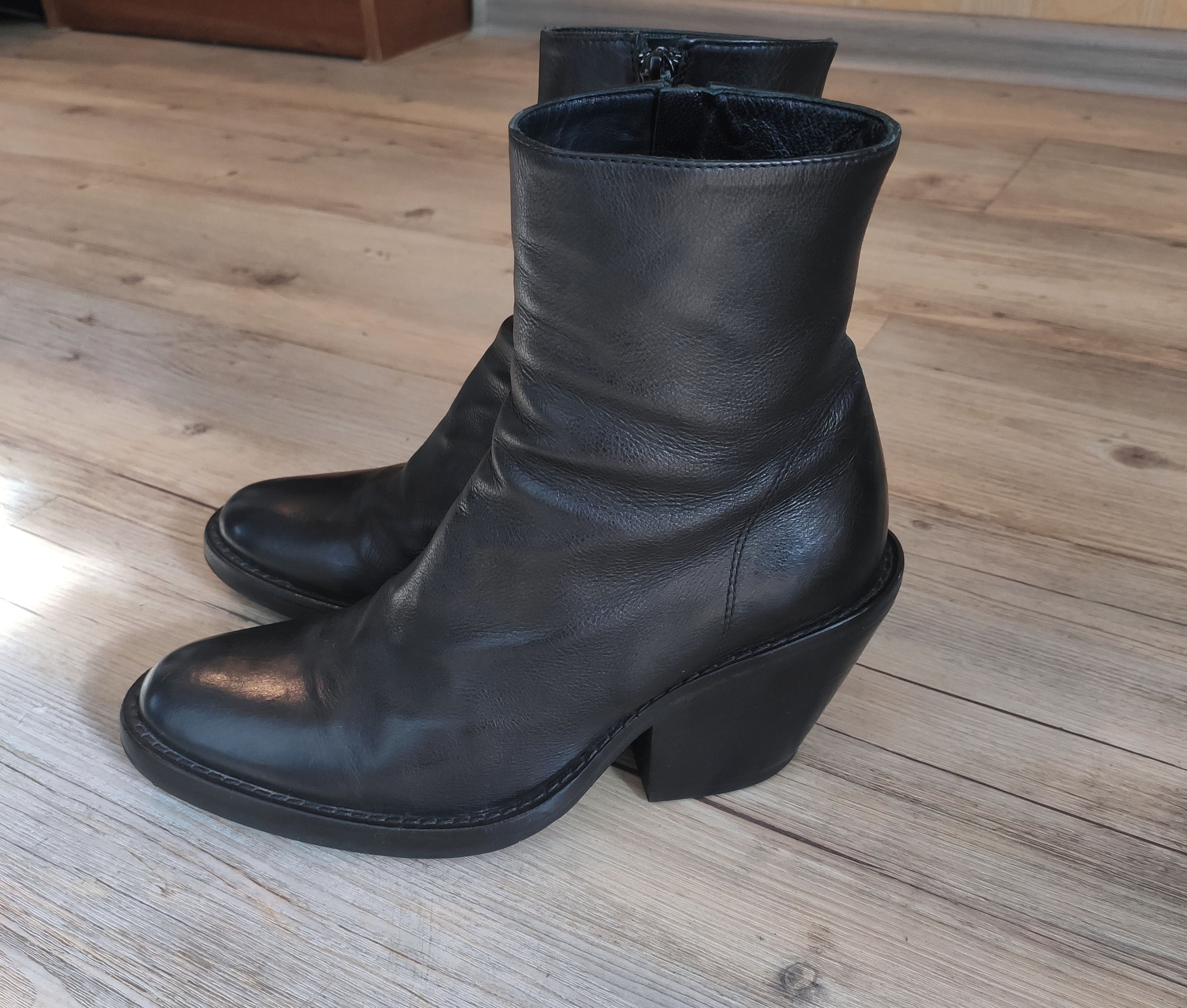 Ann Demeulemeester Western boots.Like Vetements or Balenciaga Size US 8 / IT 38 - 5 Thumbnail