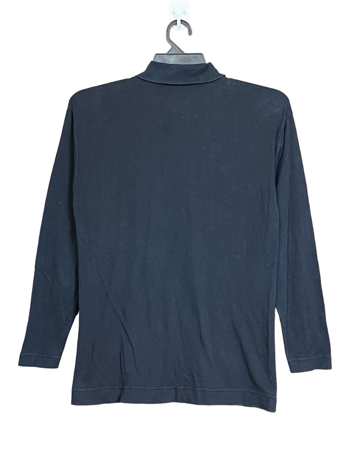 Issey Miyake ICONIC🔥VINTAGE ISSEY MIYAKE PERMANENTE LONGSLEEVE POLO SHIRT Size US S / EU 44-46 / 1 - 2 Thumbnail
