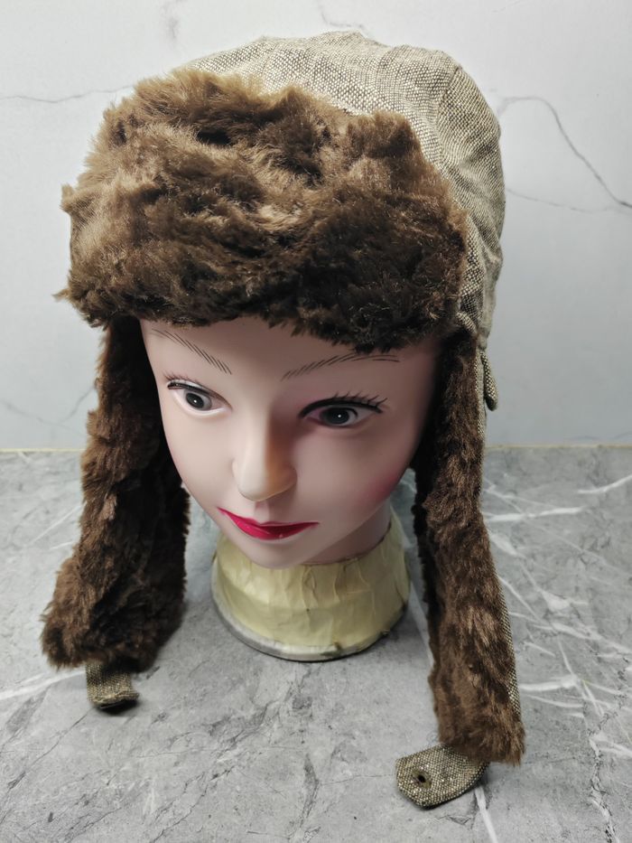 Japanese Brand Vintage Y2k Ushanka Trapper Fur Earflap Cap Hat Size ONE SIZE - 1 Thumbnail