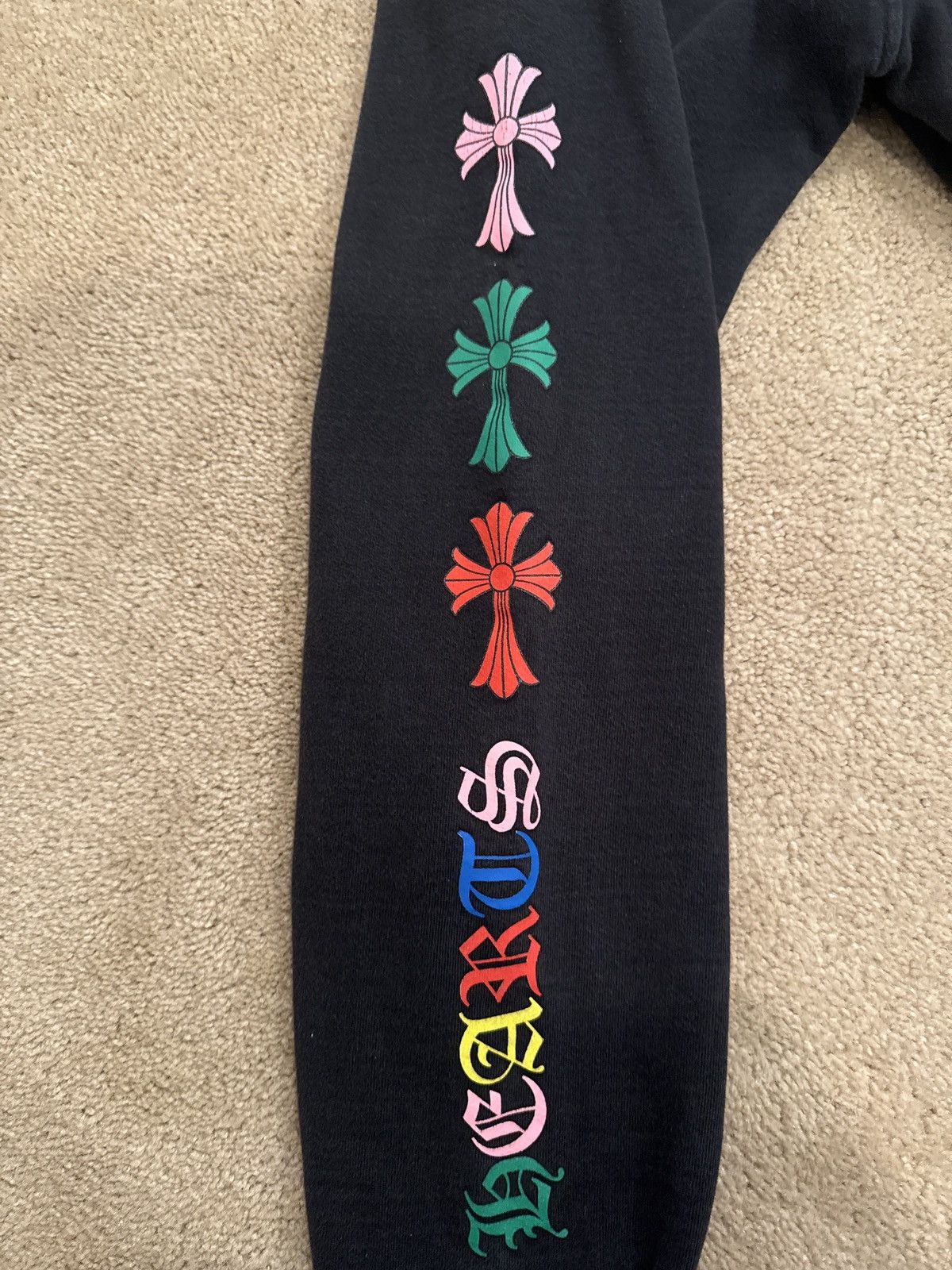 Chrome Hearts Chrome Hearts Multi Color Cross Sweatpants Size US 32 / EU 48 - 8 Thumbnail