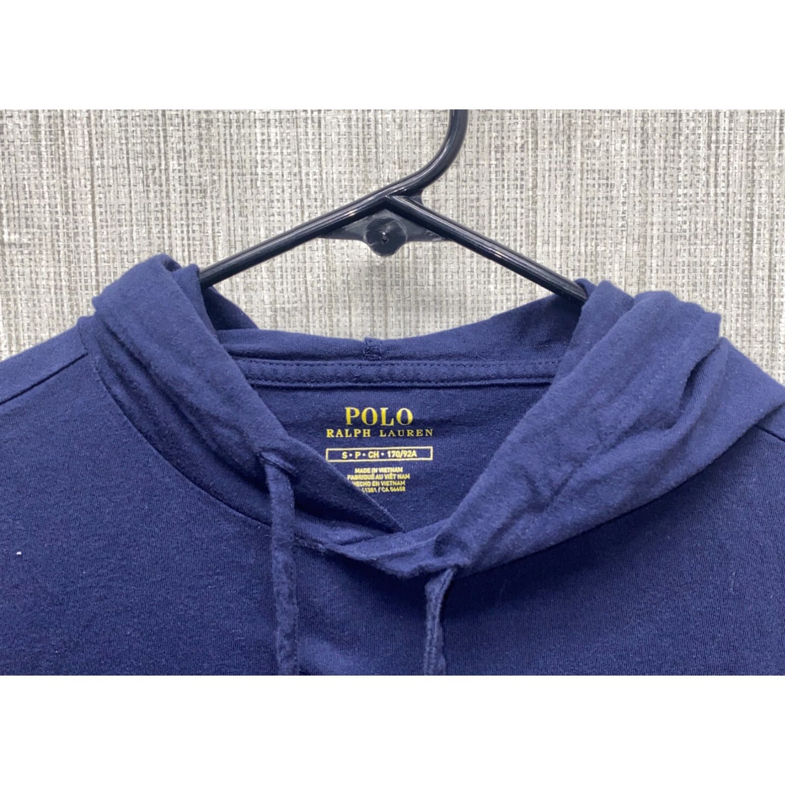 Polo Ralph Lauren Polo Ralph Lauren Hoodie Men Pullover Drawstring Size S Blue Cotton Regular Dimensional 90s? Size US S / EU 44-46 / 1 - 3 Thumbnail