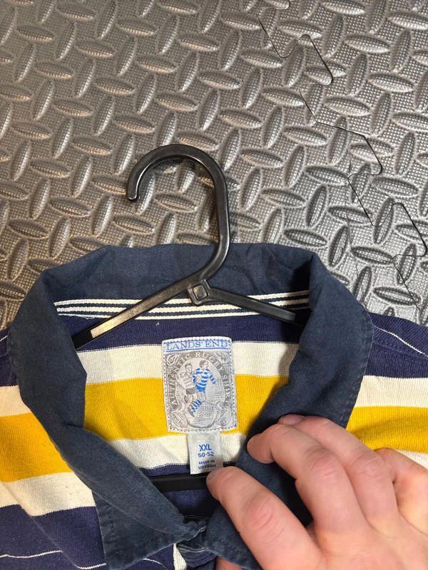 Lands' End Lands End Rugby Top Size US XXL / EU 58 / 5 - 4 Thumbnail