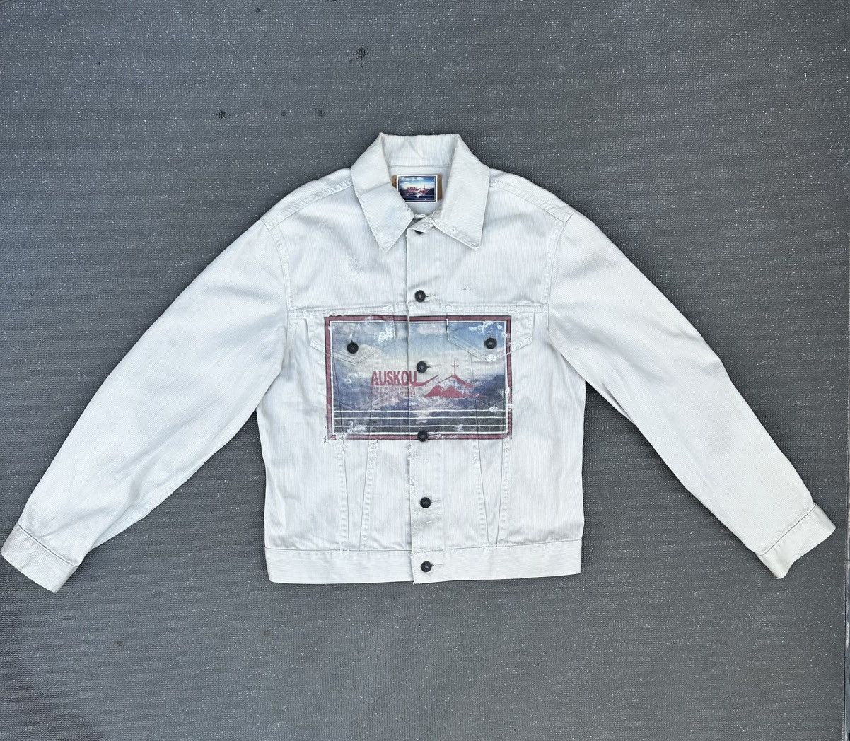 Levi's Auskou les six distressed levi’s corduroy trucker jacket Size US M / EU 48-50 / 2 - 6 Thumbnail
