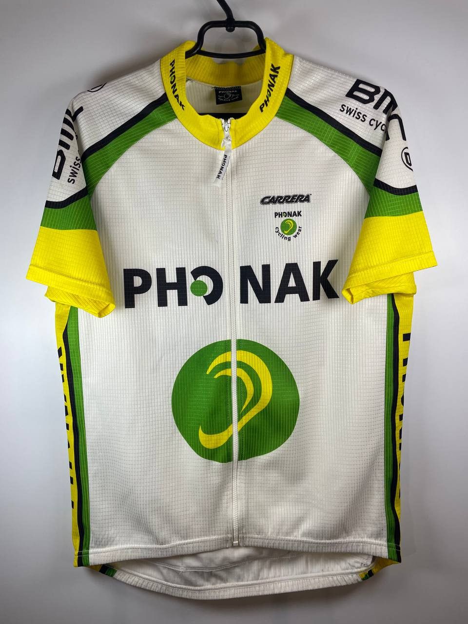 Bicycle × Vintage Vintage Phonak BMC Swiss Pro Team Cycling Jersey Size US L / EU 52-54 / 3 - 1 Thumbnail