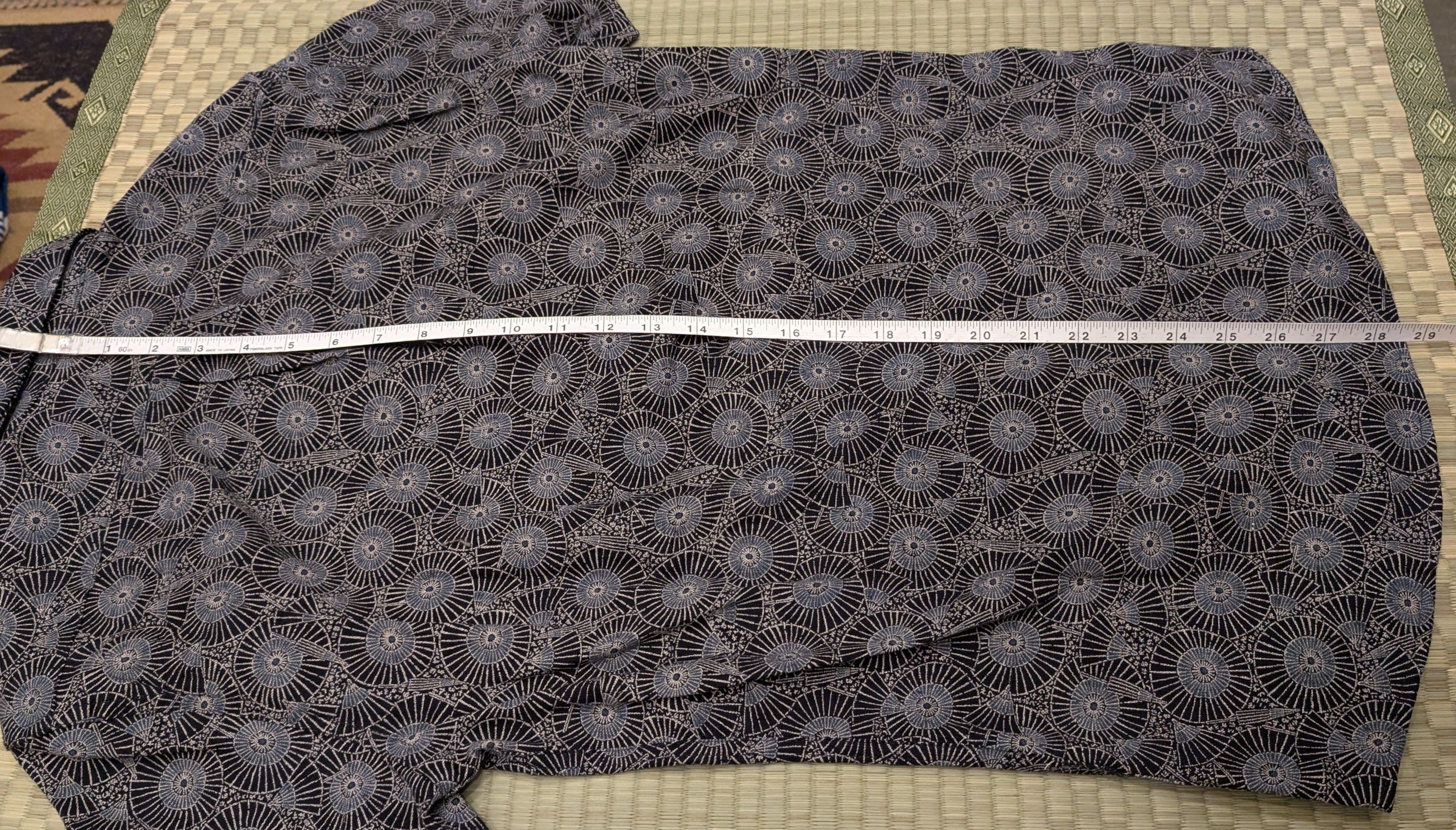 Gustin Gustin Japan Retro Leisure Shirt in Midnight Made in USA Size US S / EU 44-46 / 1 - 6 Thumbnail