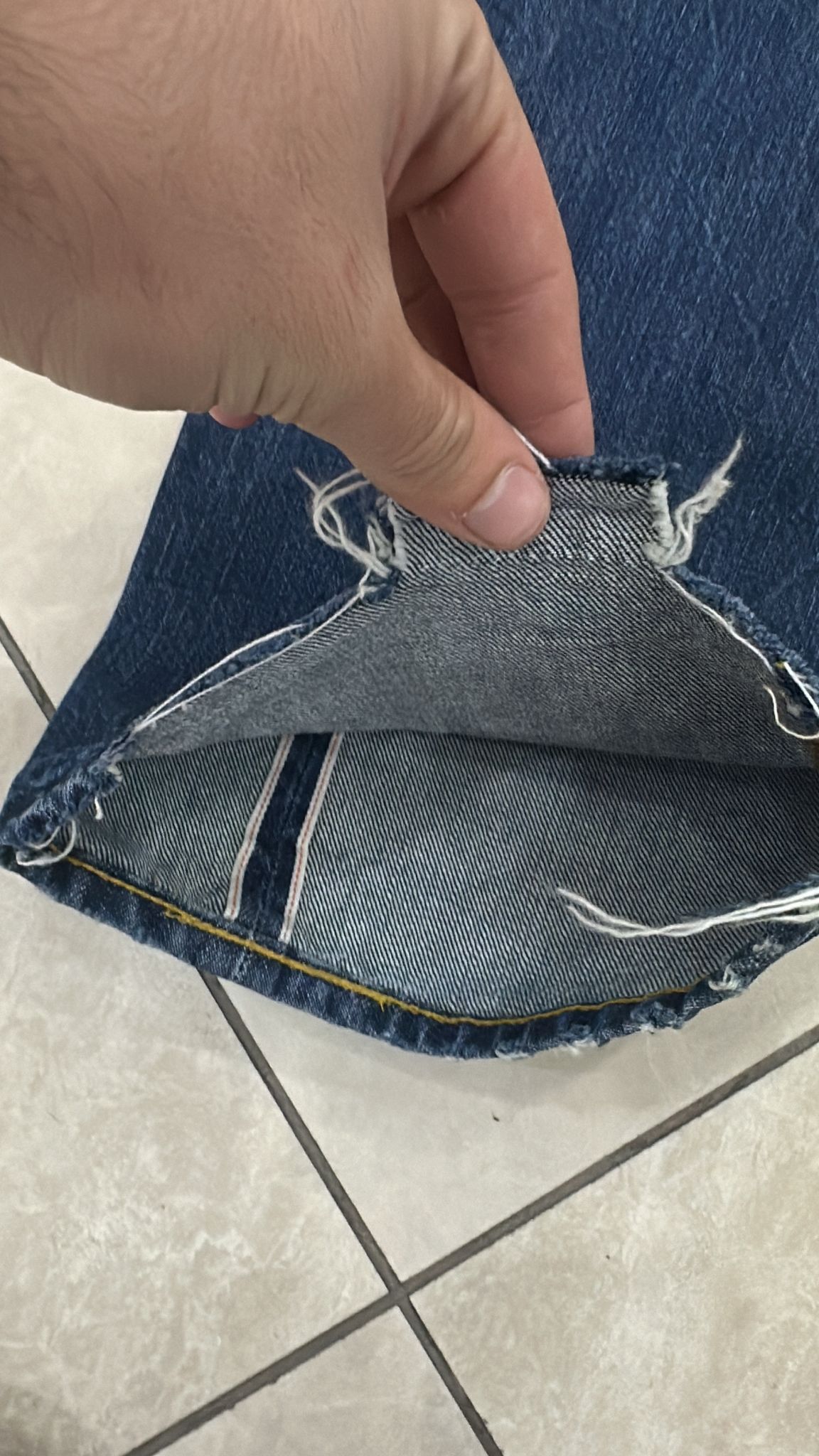Levi's Vintage Clothing LVC Levi's Vintage Clothing 1947 501XX BigE Selvedge Jeans Size US 34 / EU 50 - 4 Thumbnail