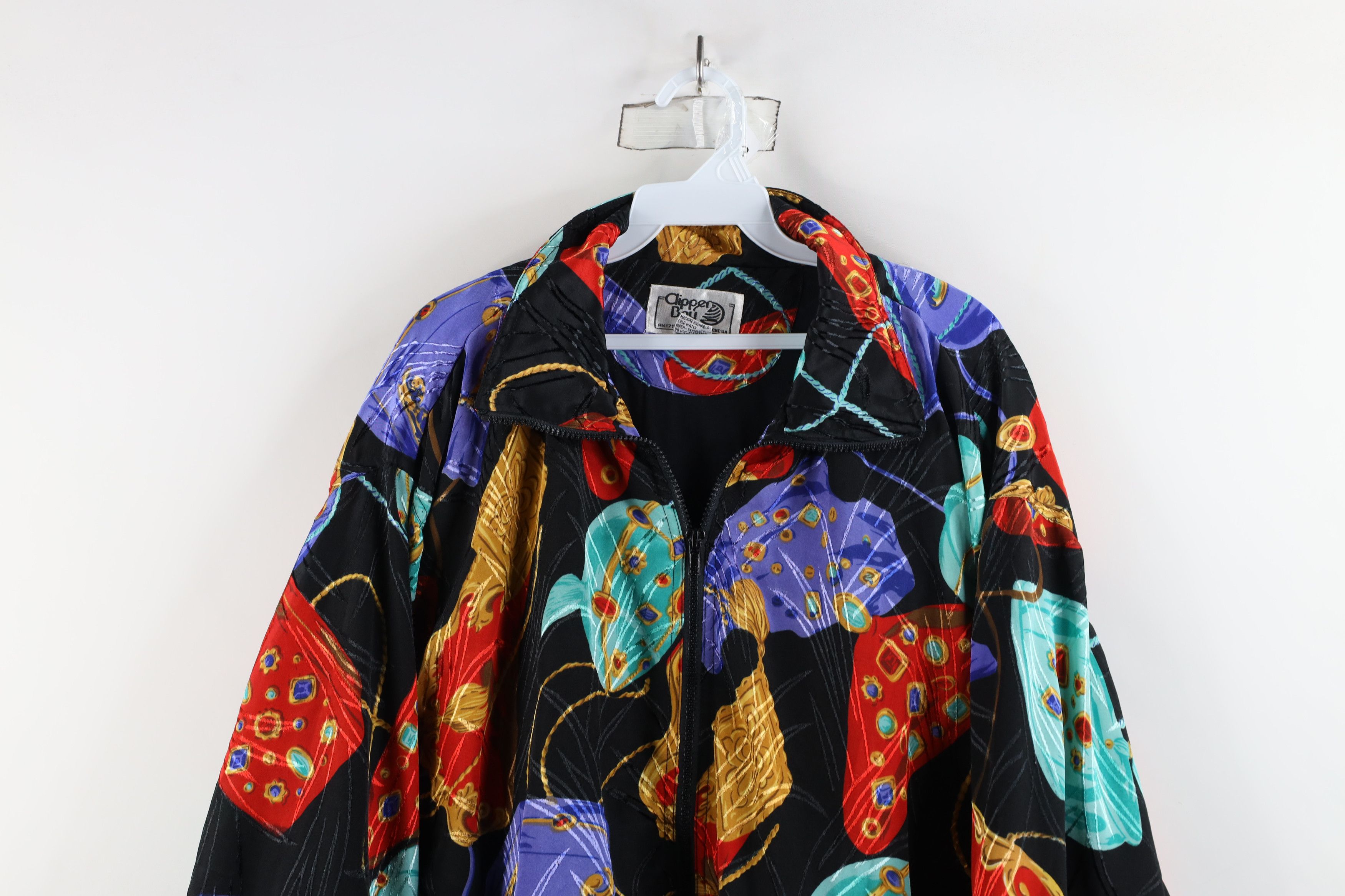 Vintage Vintage 90s Streetwear Bag All Over Print Windbreaker Jacket Size M / US 6-8 / IT 42-44 - 2 Thumbnail