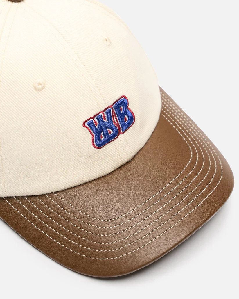 Wales Bonner o1s1v1r1oon0825 Size: OS/Original Cap in White/Brown Size ONE SIZE - 5 Thumbnail