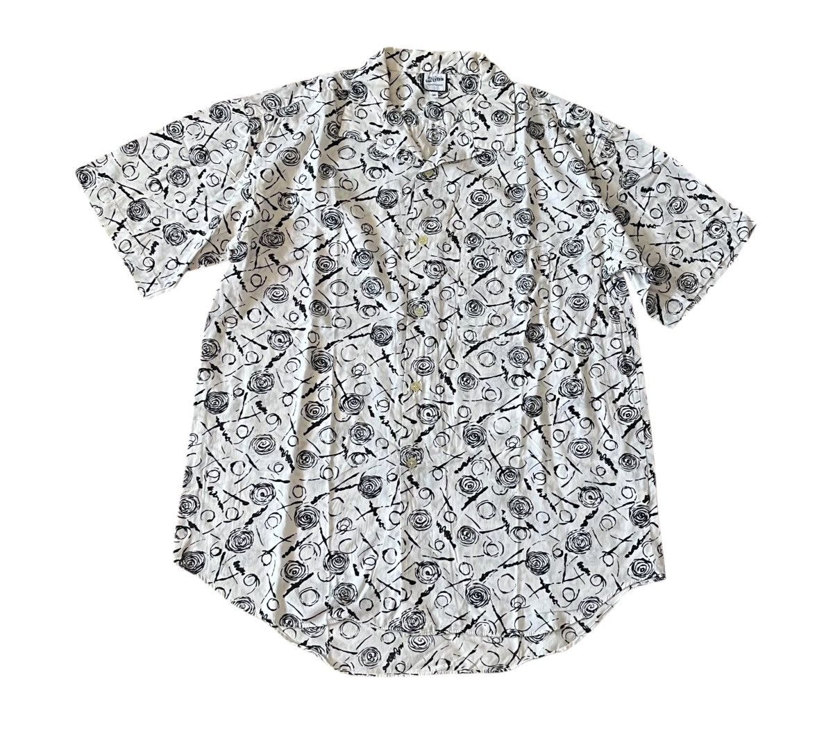 Jean Paul Gaultier TAX FREE 🇺🇸 jpg for sept premieres printed boxy camp shirt Size US M / EU 48-50 / 2 - 1 Thumbnail