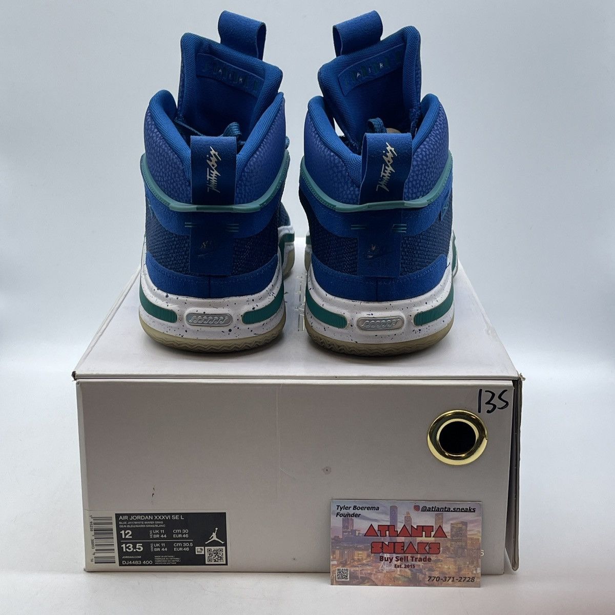 Jordan Brand Luca doncic x air Jordan 34 Slovenia Size US 12 / EU 45 - 3 Thumbnail