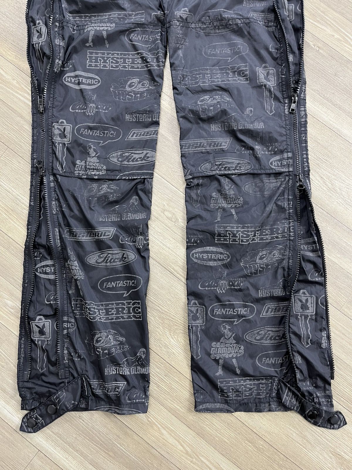 Hysteric Glamour Vintage 90’s Hysteric Glamour Fullprint Nylon Pants Size US 27 - 14 Thumbnail
