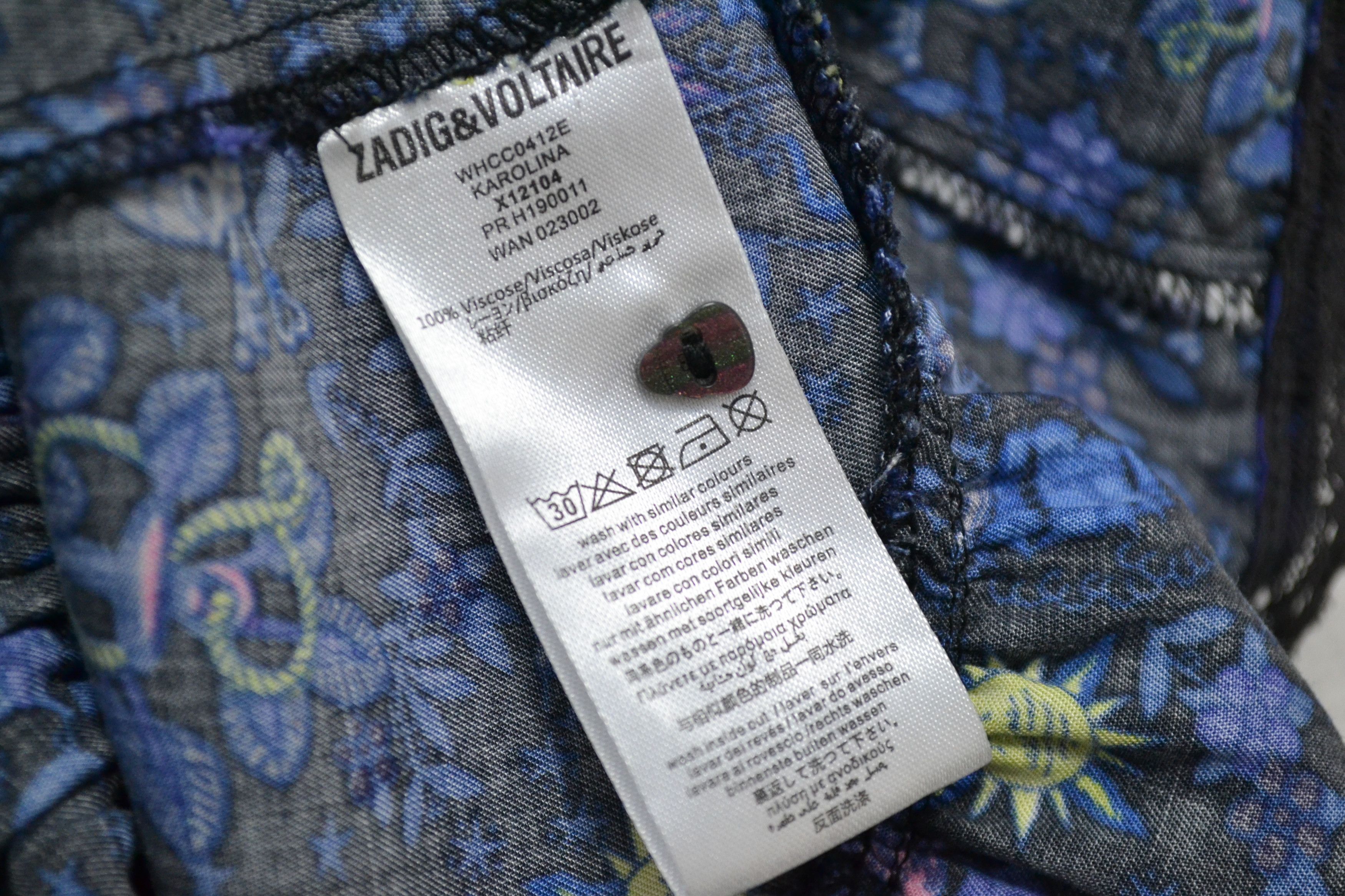 Zadig & Voltaire Zadig&Voltaire Karolina Skull Abstract Pattern Dress Size S / US 4 / IT 40 - 5 Thumbnail
