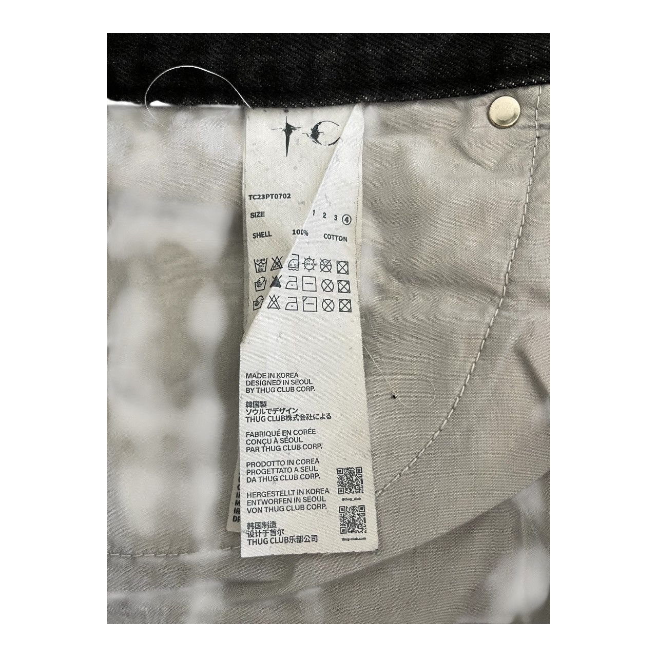 Thug Club Thug Club Jeans -SIZE 4 Size US 40 / EU 56 - 6 Thumbnail