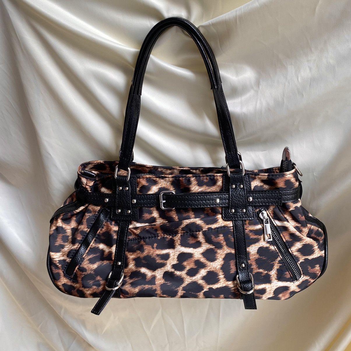 Vintage Vintage leopard shoulder bag Size ONE SIZE - 4 Thumbnail