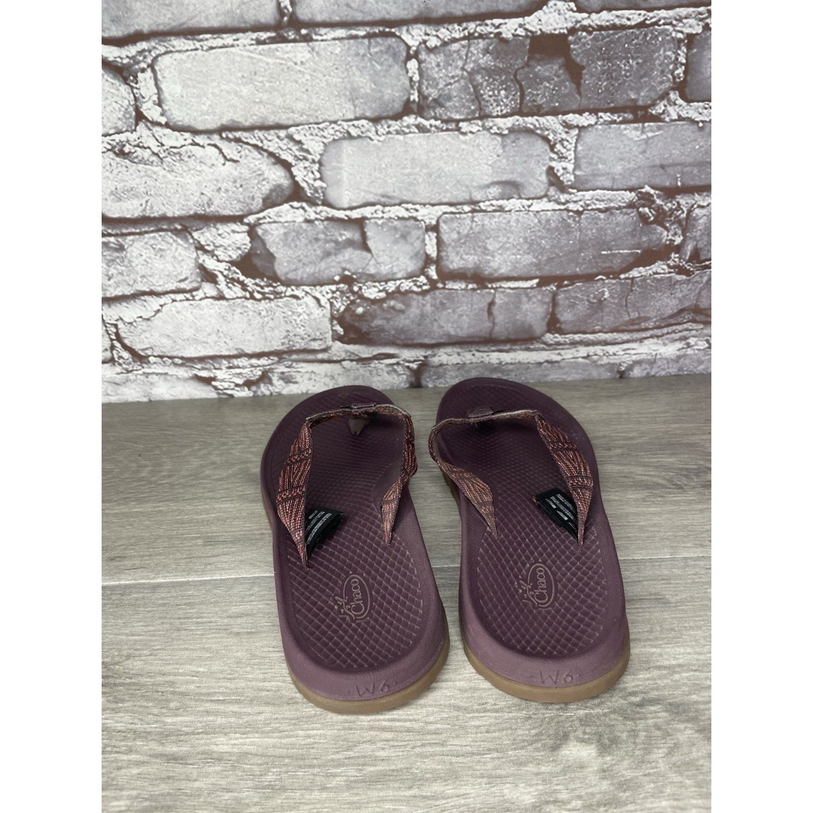 Chaco Chaco Lowdown Purple Polyester FlipFlops Beach Slide Sandals Size US 6 / IT 36 - 5 Thumbnail