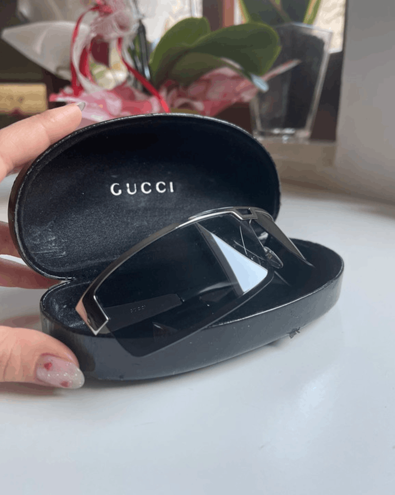 Gucci Gucci Sunglasses Steel Mask Sport Shield Pop Vintage Size ONE SIZE - 3 Thumbnail