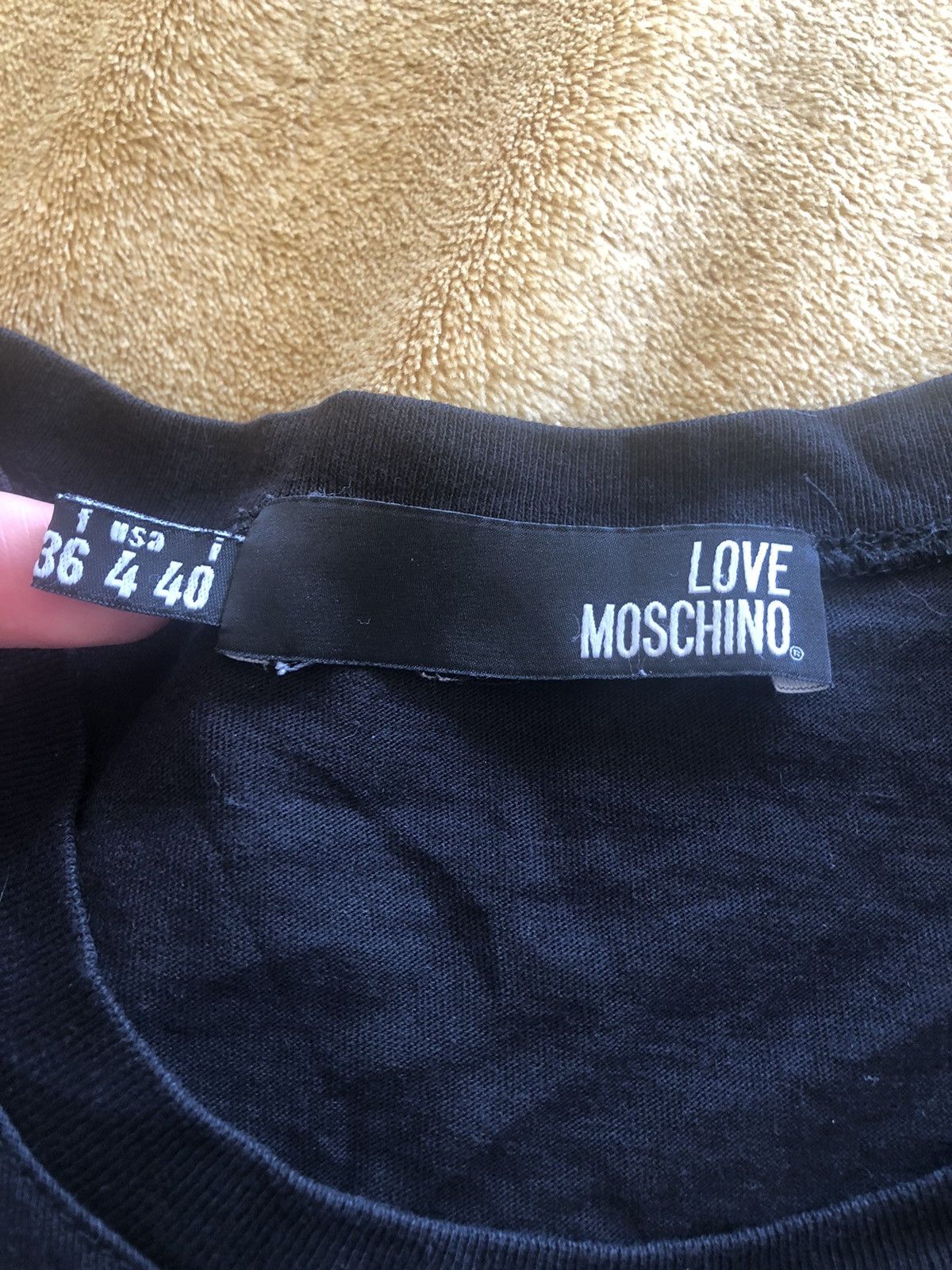 Moschino LOVE MOSCHINO VINTAGE DESIGNER TEE SHIRT Size US S / EU 44-46 / 1 - 3 Thumbnail