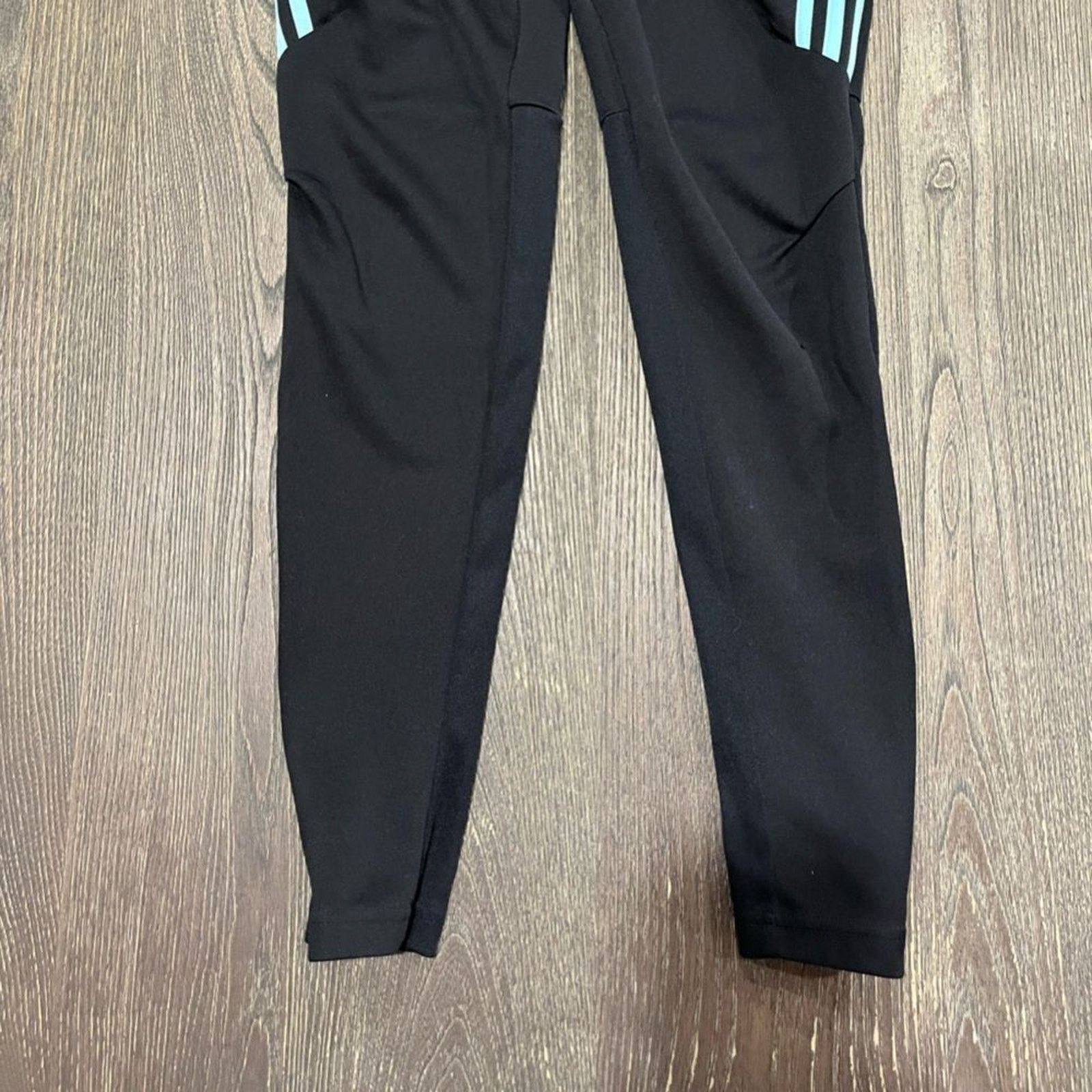 Adidas Adidas Climacool Track Pants Fleece Tapered Leg Elastic XS Size 24" / US 00 / IT 34 - 2 Thumbnail