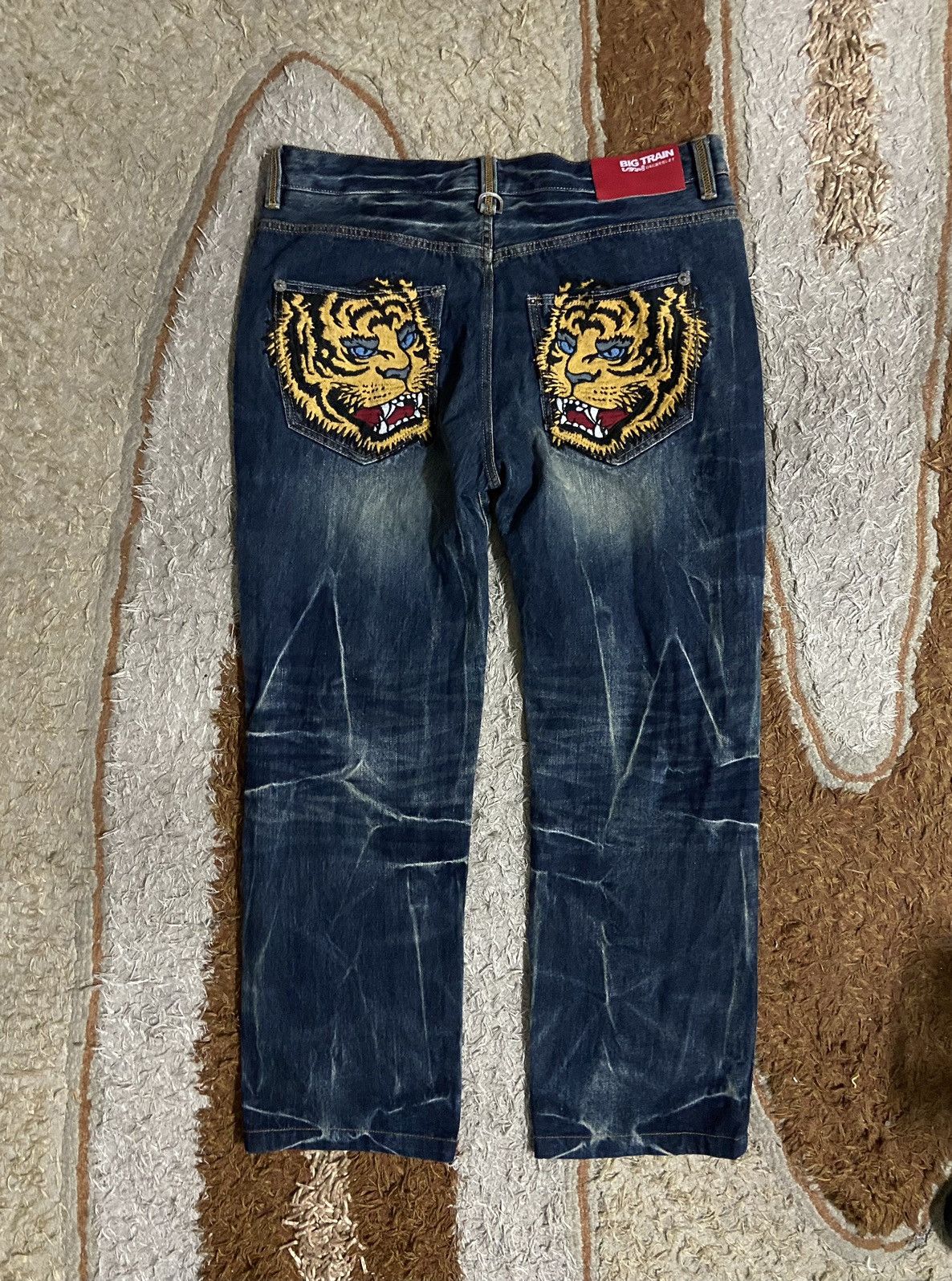Le Grande Bleu (L.G.B.) Big Train Takahashi Denim Jeans Size US 36 / EU 52 - 2 Thumbnail