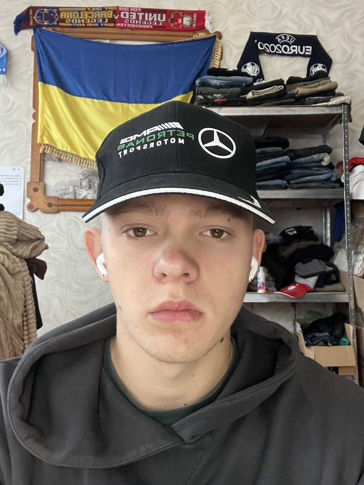 Formula 1 Vintage Mercedes Benz Rare Cap AMG Petronas Formula 1 OS Size ONE SIZE - 14 Thumbnail
