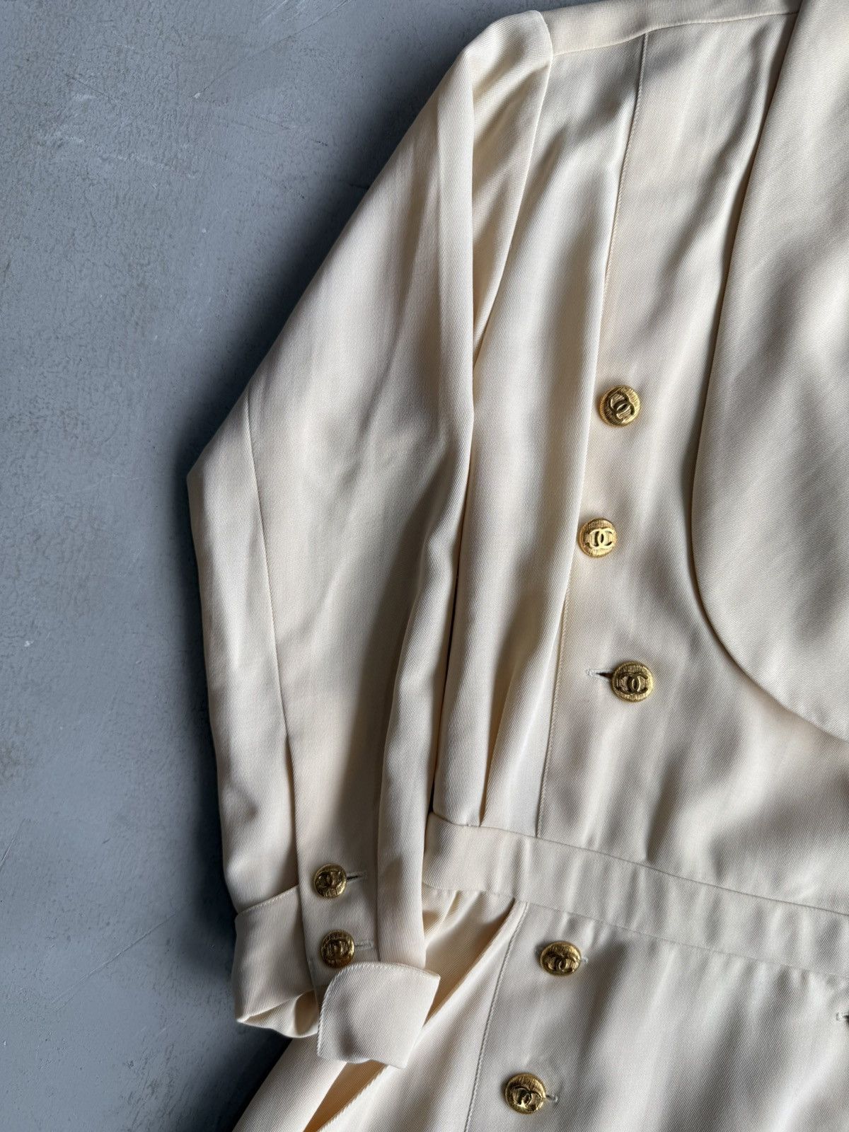 Chanel Archive Chanel - Double Breasted Gold Hardware Dress Size M / US 6-8 / IT 42-44 - 4 Thumbnail