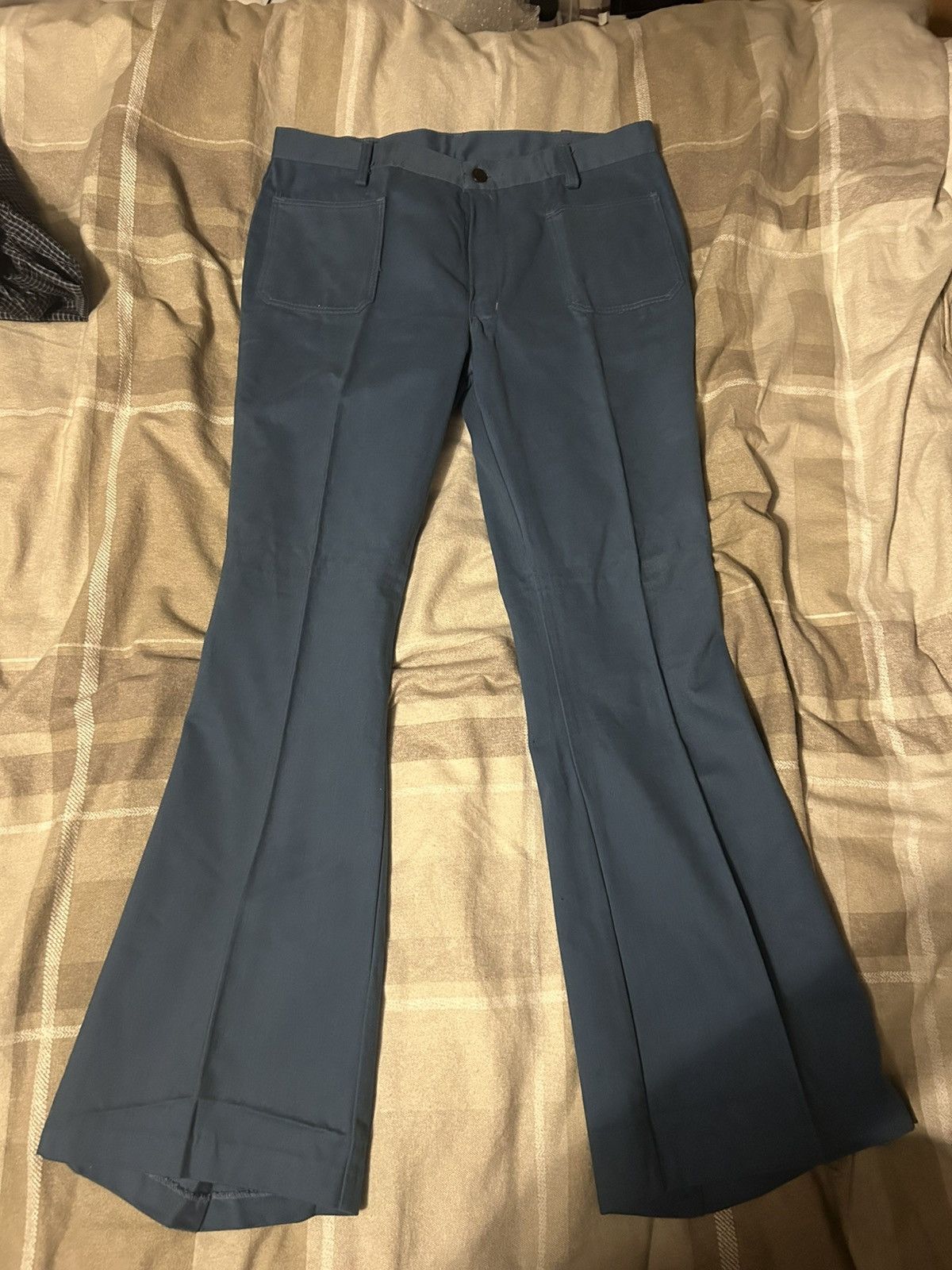 Carhartt 1970s Carhartt Wild Cats Bell Bottoms - Deadstock w/ Tags Size US 36 / EU 52 - 7 Thumbnail