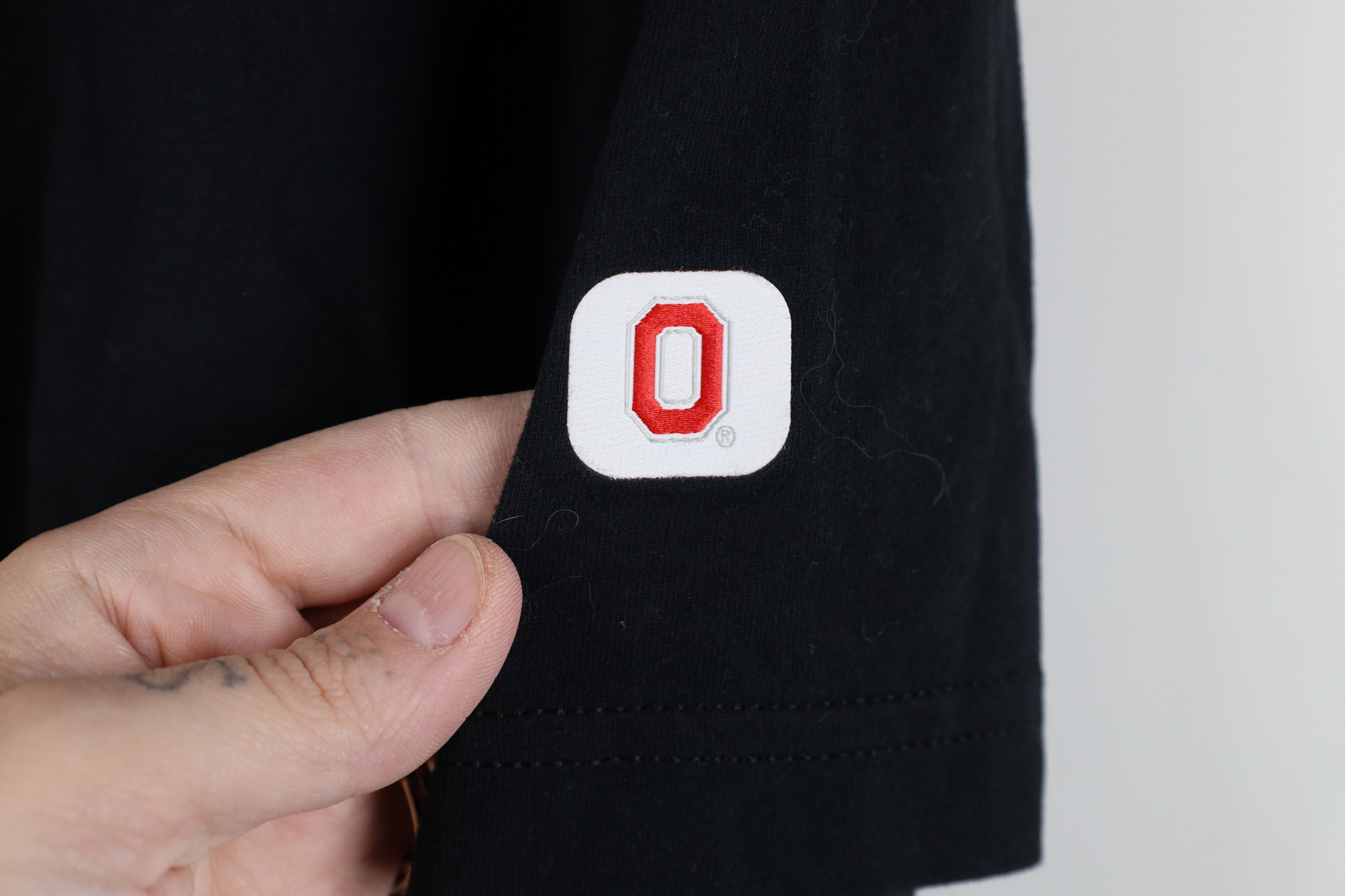 Nike Nike Scott Mini Swoosh Ohio State University Cropped T-Shirt Size L / US 10 / IT 46 - 4 Thumbnail