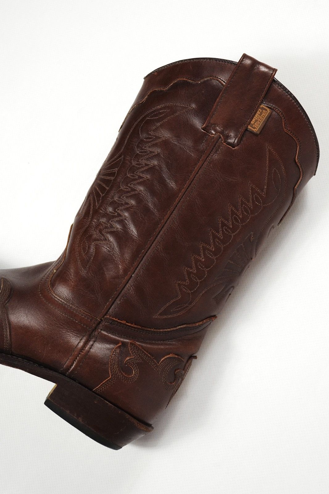 Genuine Leather Vintage Cowboy Valverde Del Camino Leather Boots 90s Y2K Size US 10 / EU 43 - 5 Thumbnail