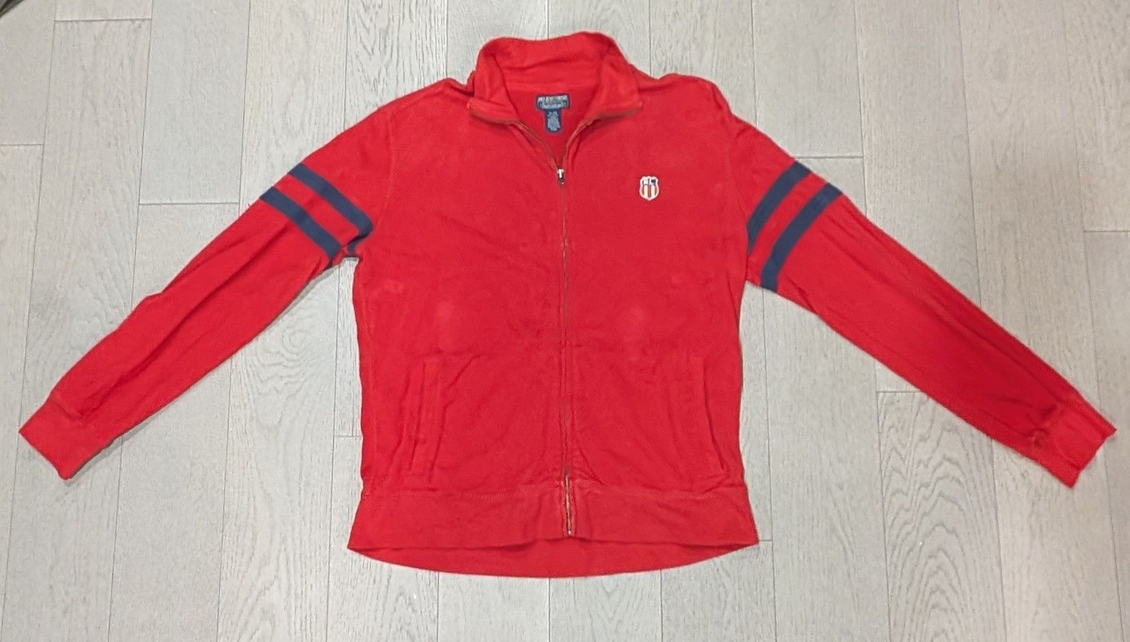 Ralph Lauren Vintage Ralph Lauren Polo Jeans Company Zip Up Size US XL / EU 56 / 4 - 1 Thumbnail