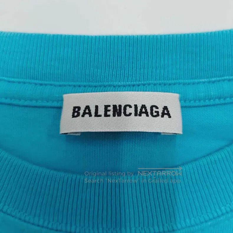 Balenciaga Balenciaga Solid Color Casual Round Neck Short Sleeve T-sh Size US M / EU 48-50 / 2 - 4 Thumbnail