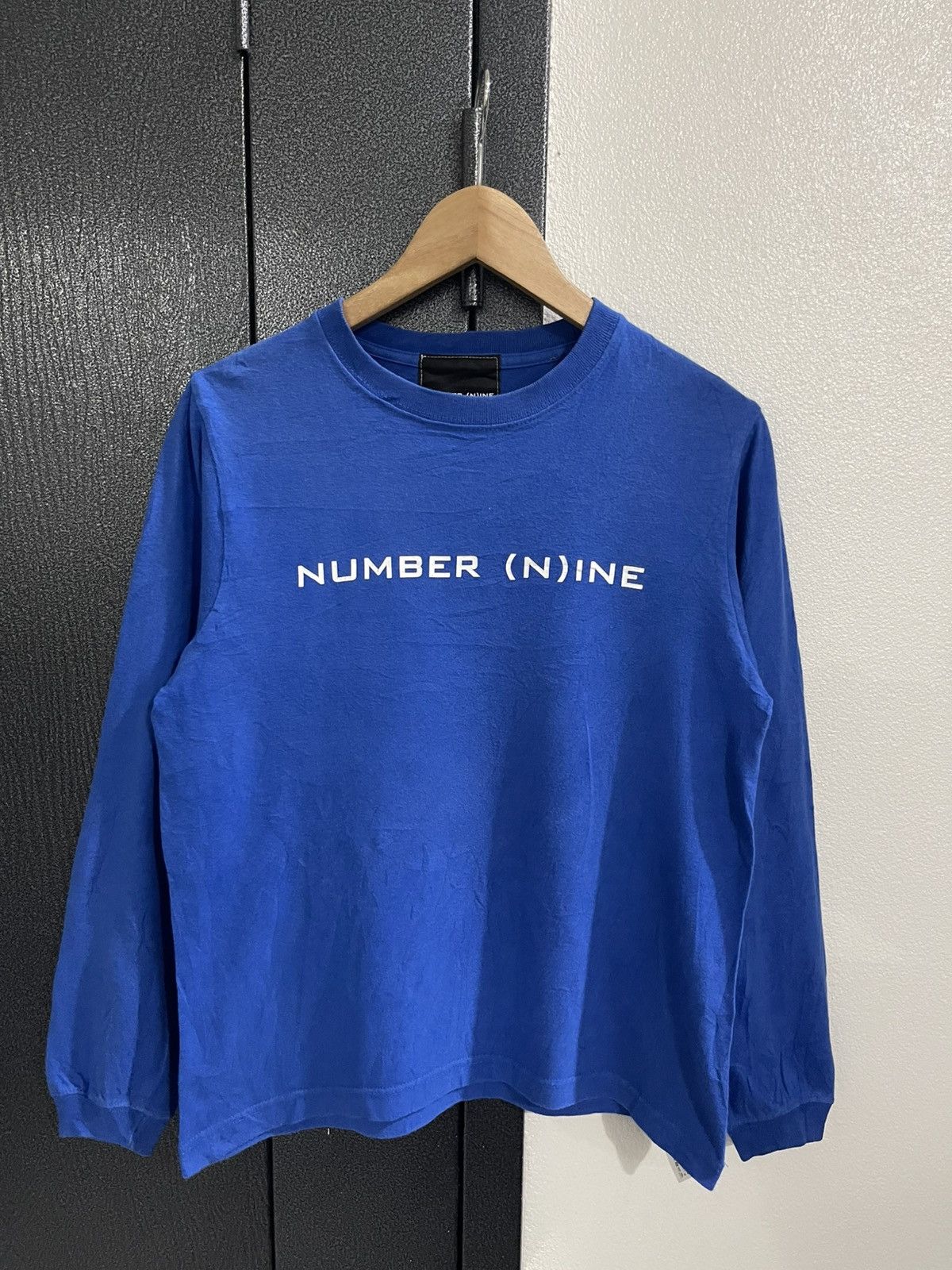 Number (N)ine Number Nine Basic Logo Longsleeve Tee Size US S / EU 44-46 / 1 - 1 Thumbnail