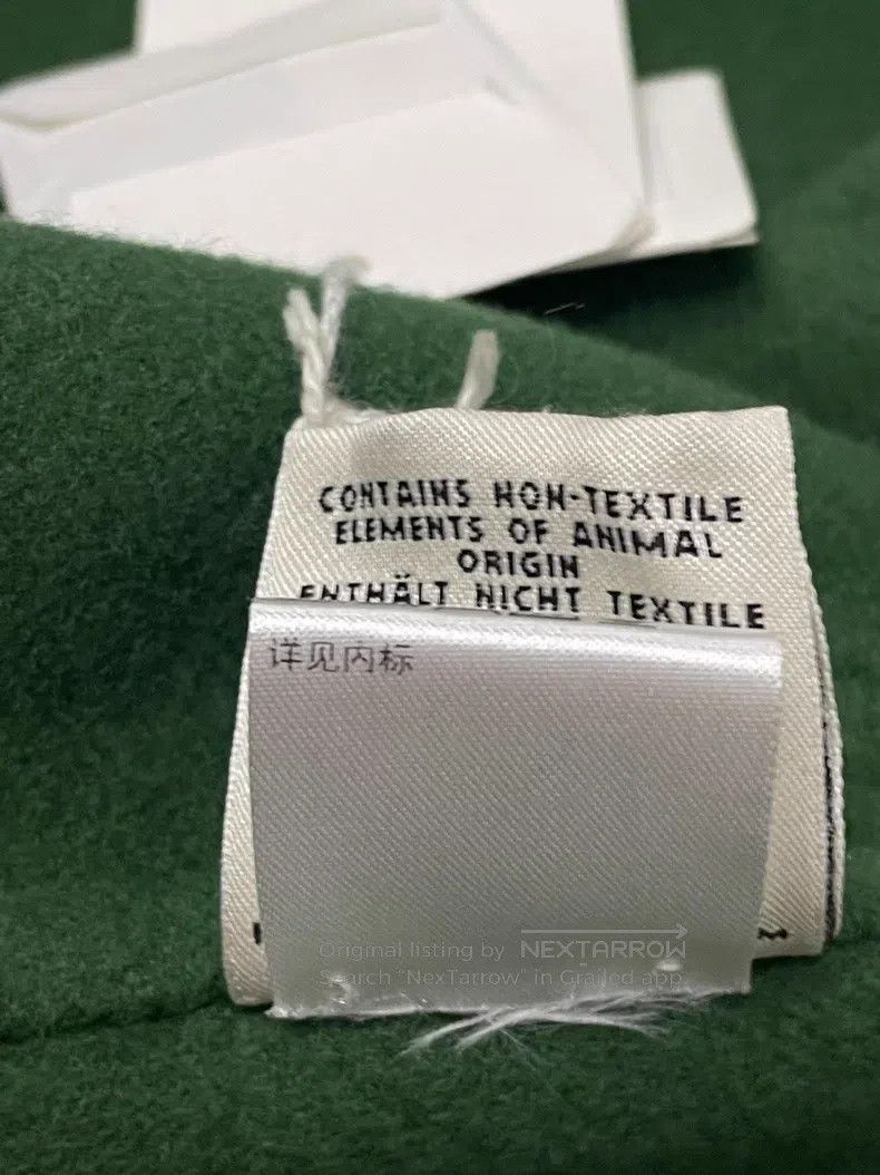 Hermes Hermes Green Double-sided Tied Cashmere Big Coat Size 4XL / US 24-26 - 7 Thumbnail