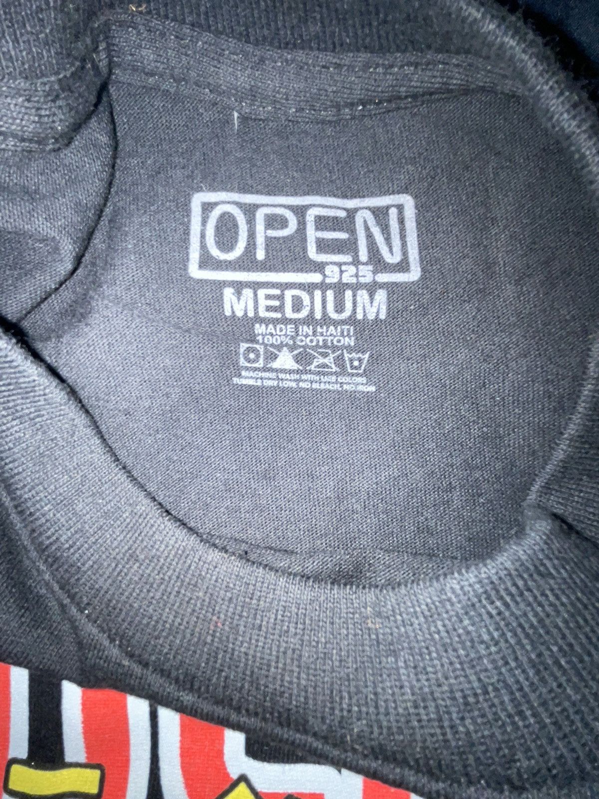 Designer × Other Black streetwear graphic tee with online dating design Size US M / EU 48-50 / 2 - 6 Thumbnail