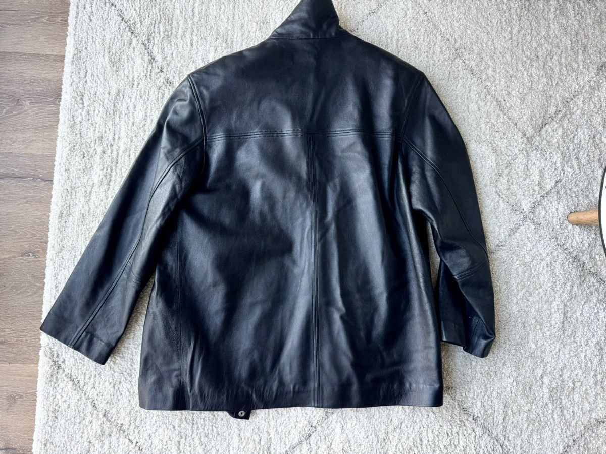 Other Vintage Naturel 100% Lamb leather Jacket Soft minimal Size US L / EU 52-54 / 3 - 7 Thumbnail