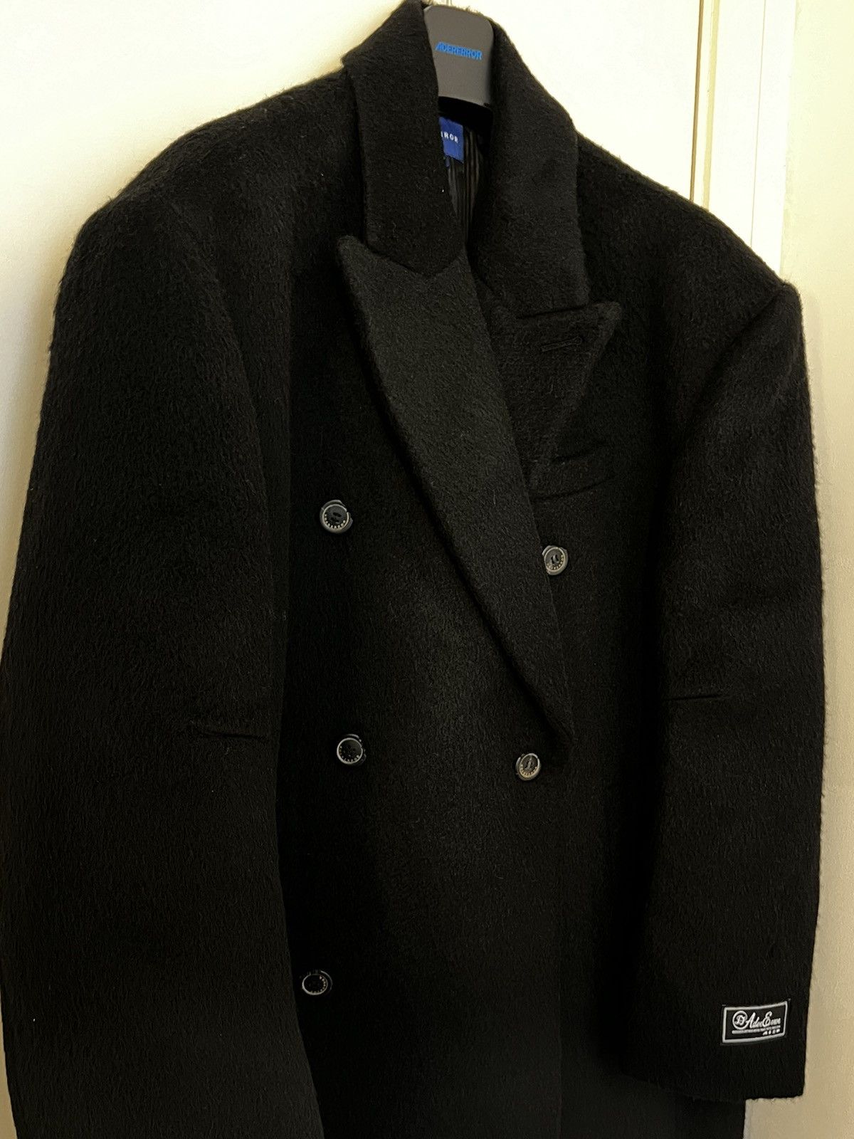 image of Ader Error Black Zany Coat, Men's (Size XL)