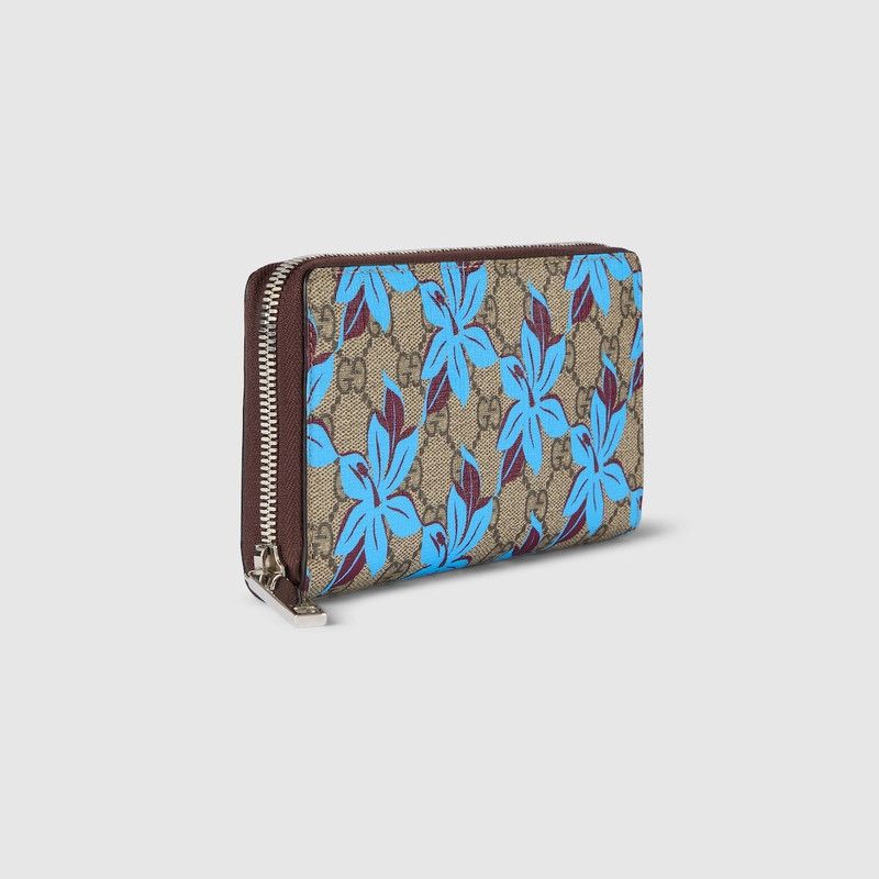 Gucci oc11z1225 Size: OS / GG Printed Zip Around Wallet Multicolor Size ONE SIZE - 4 Thumbnail
