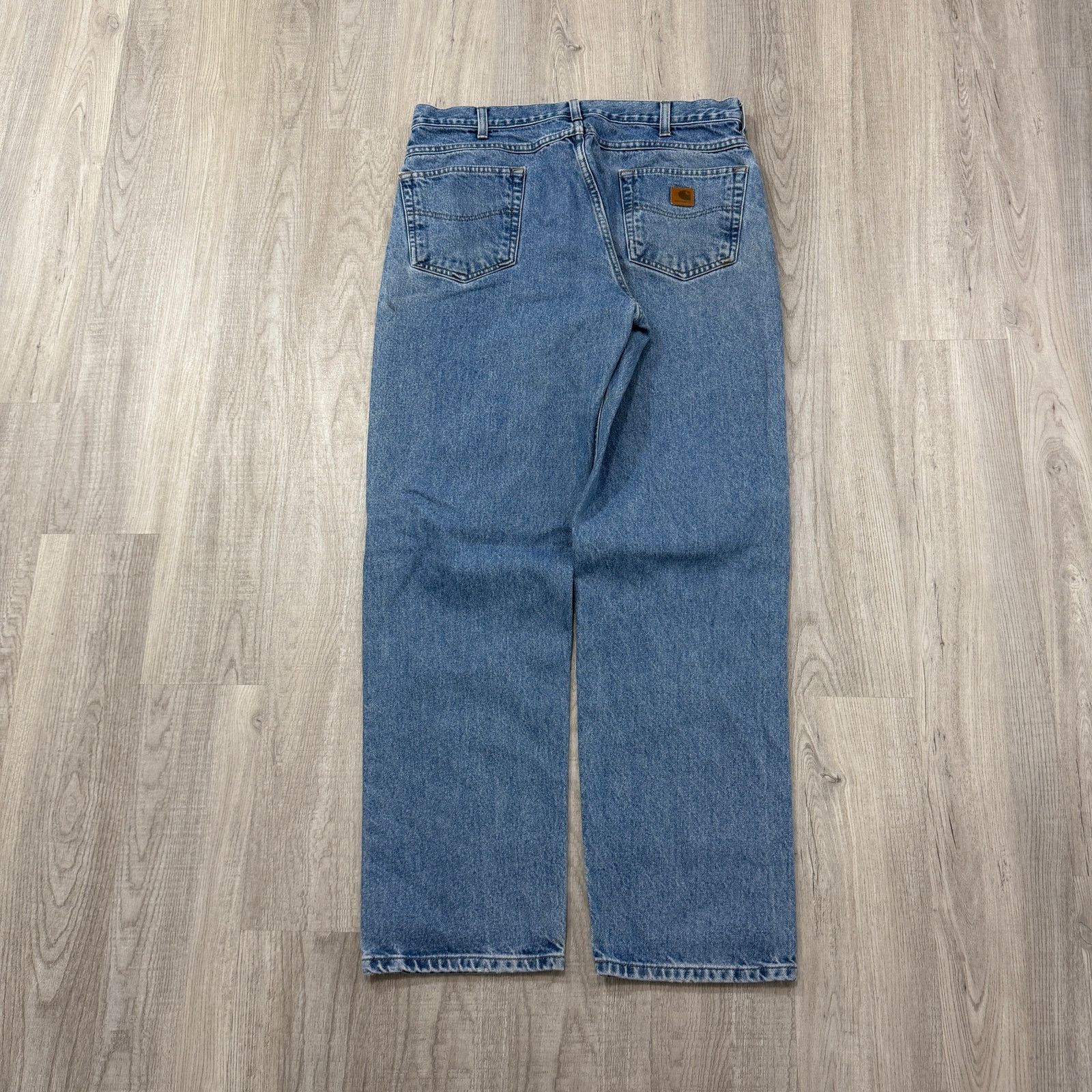 Carhartt Vintage Carhartt Relaxed Fit Jeans Men's 38x34 Blue Denim Size US 38 / EU 54 - 6 Thumbnail