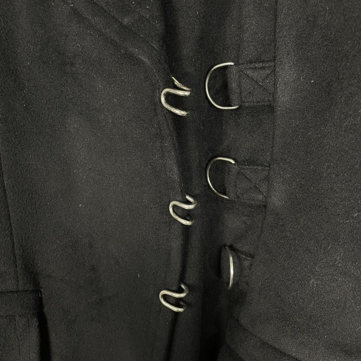 MAX&Co. Max & Co Women Black Overcoat Made In Italy Size S / US 4 / IT 40 - 15 Thumbnail