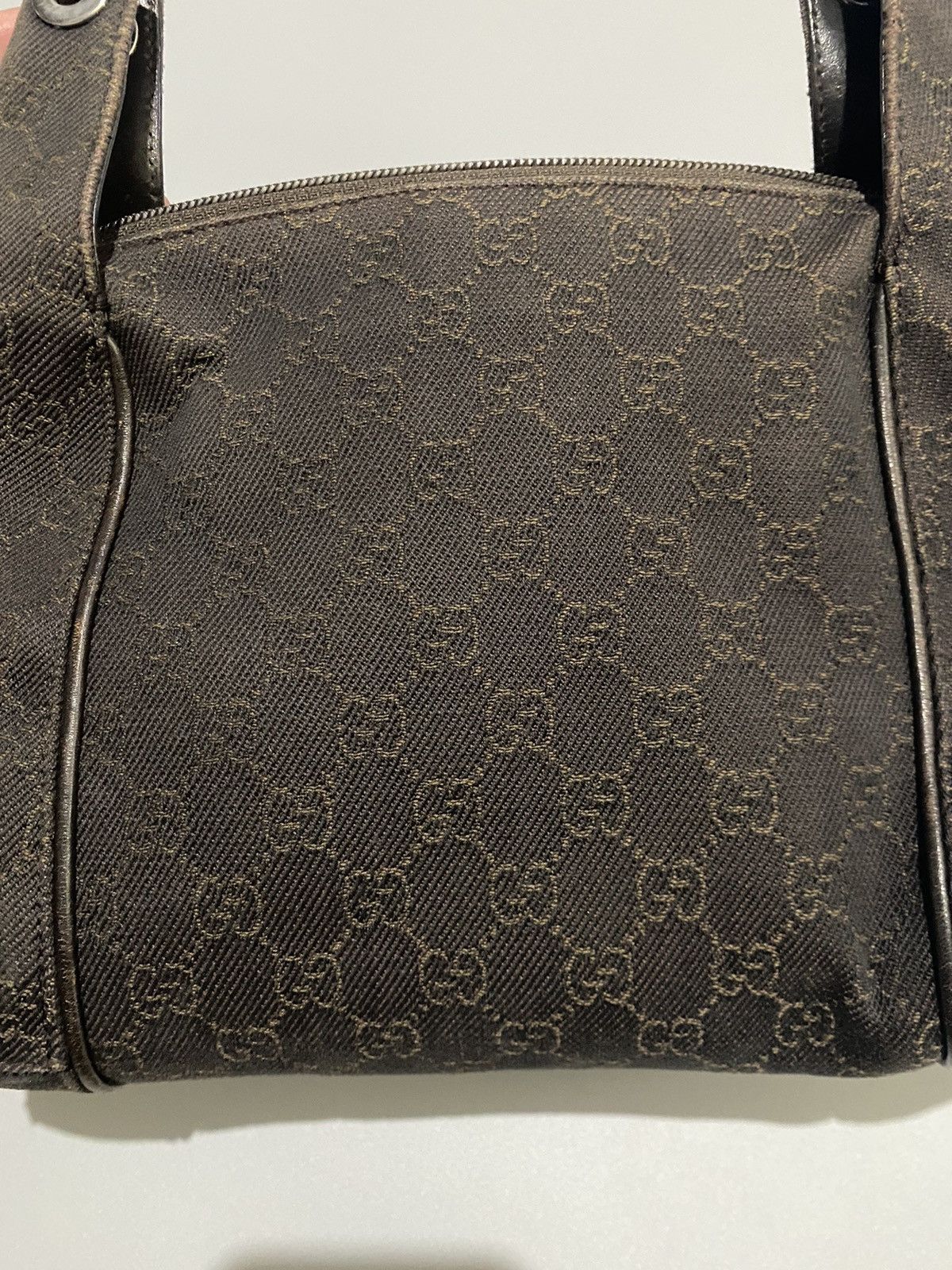 Gucci Gucci Canvas GG Monogram Shoulder Bag Size ONE SIZE - 8 Thumbnail