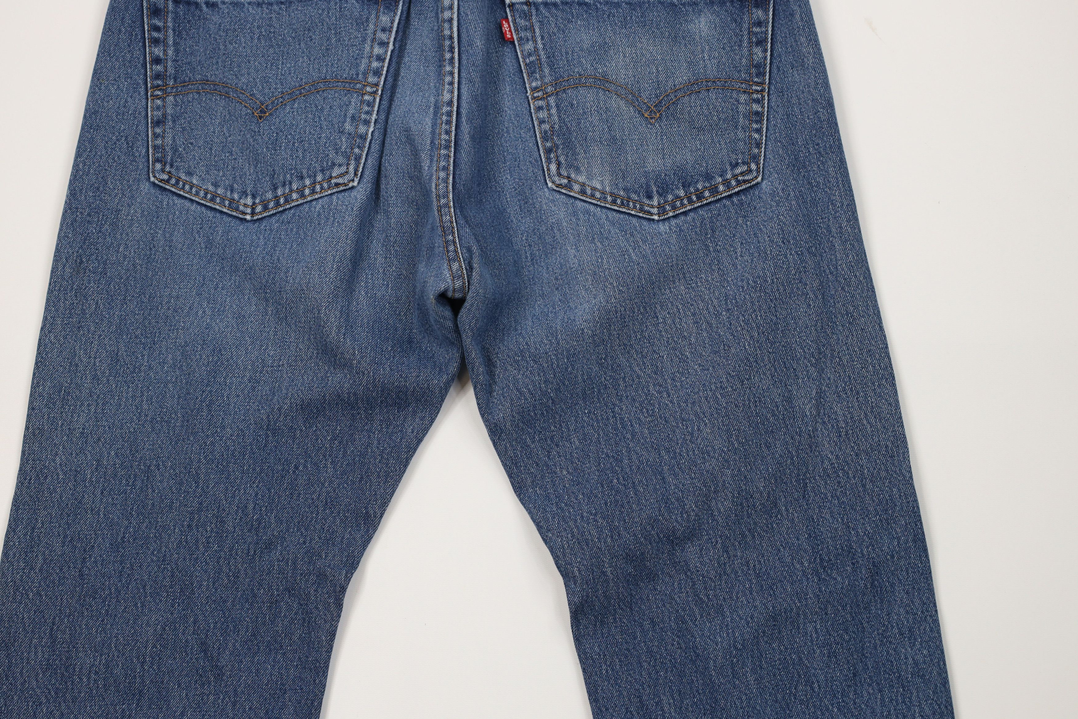 Levi's Vintage Y2K Levis 505 Regular Straight Leg Denim Jeans Size US 36 / EU 52 - 10 Thumbnail