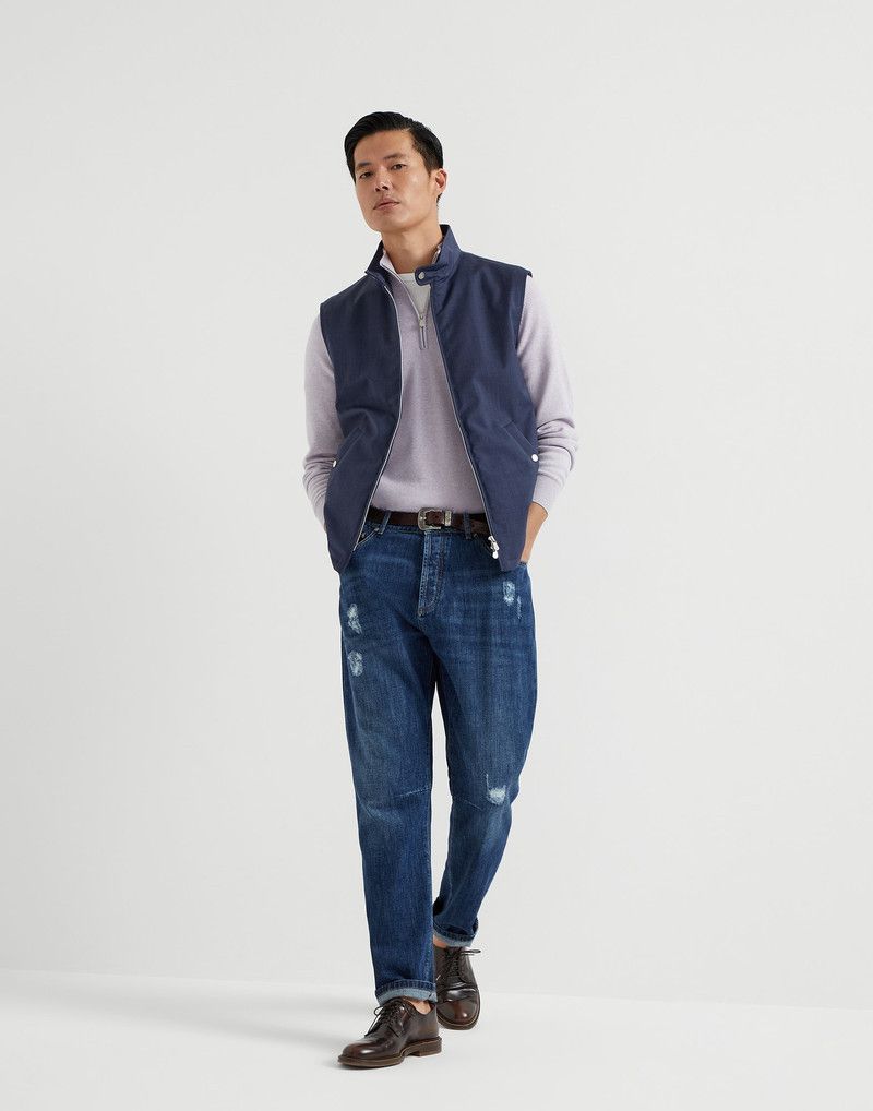 Brunello Cucinelli o1y0526 Sweater in Lilac Size US S / EU 44-46 / 1 - 5 Thumbnail