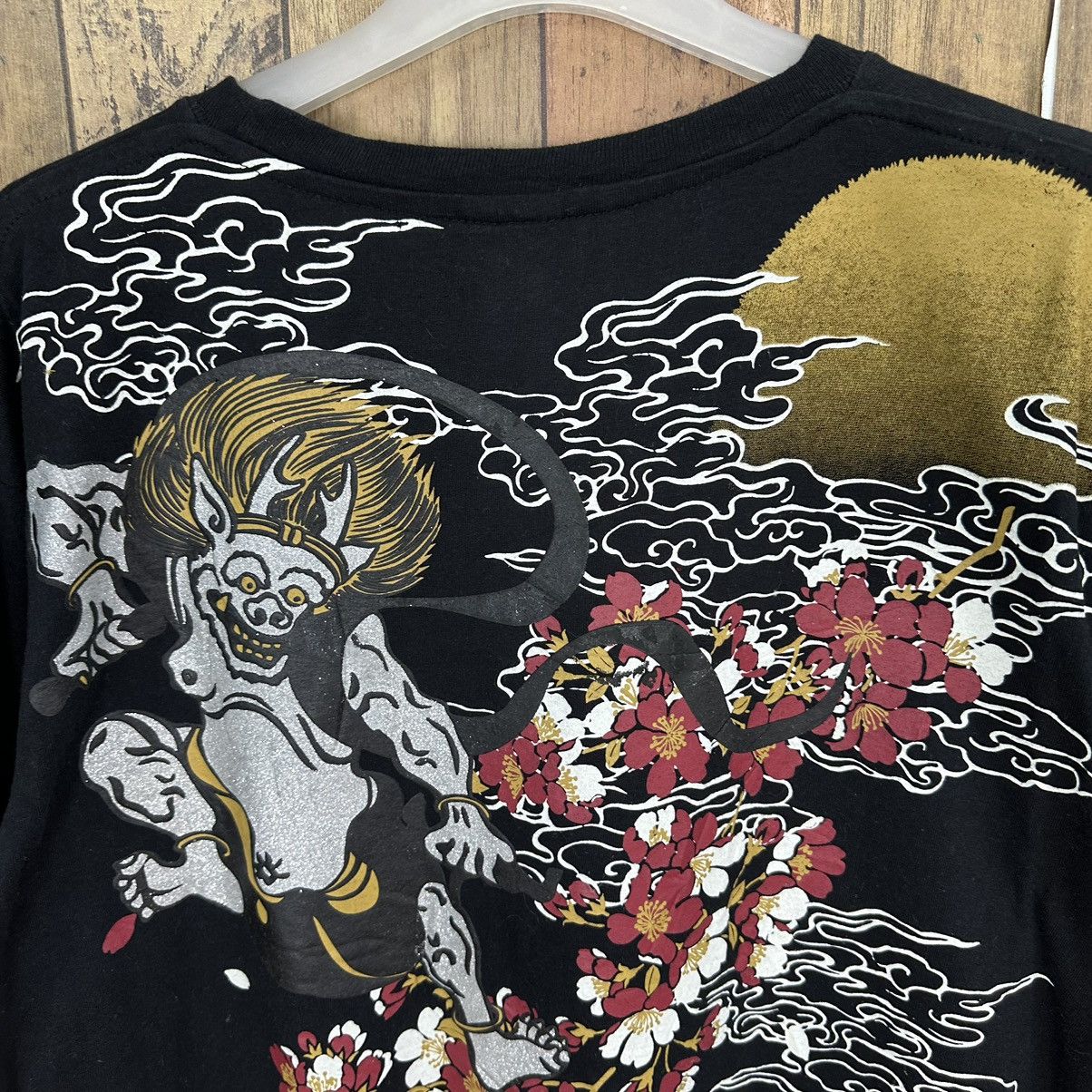 Karakuri Tamashii Vintage Karakuri Tamashi Flower 3Q Shirt A786 Size US L / EU 52-54 / 3 - 4 Thumbnail