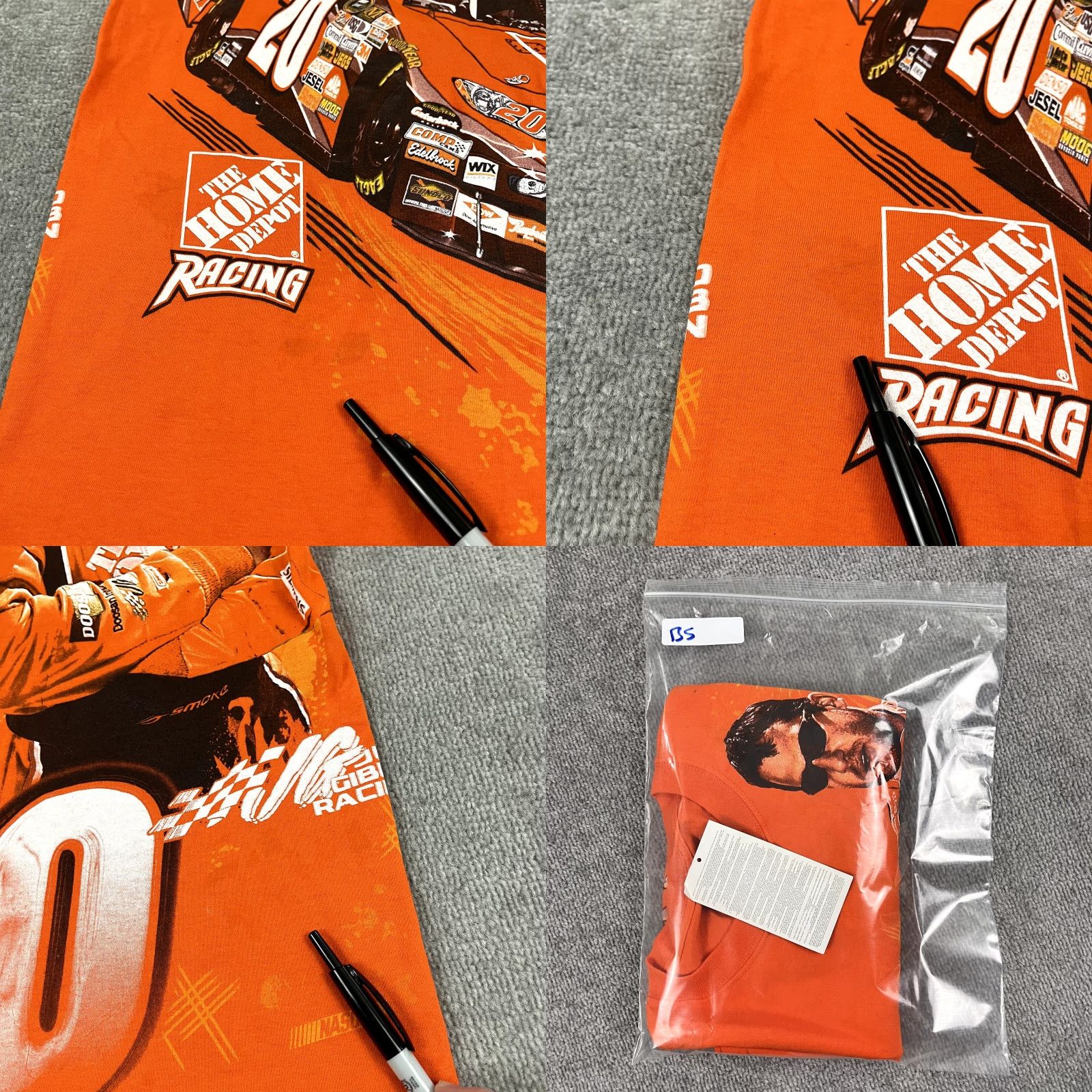 Chase Authentics TONY STEWART Graphic T-Shirt Mens Medium Orange Chase Authentics NASCAR Racing Y2K Size US M / EU 48-50 / 2 - 8 Thumbnail
