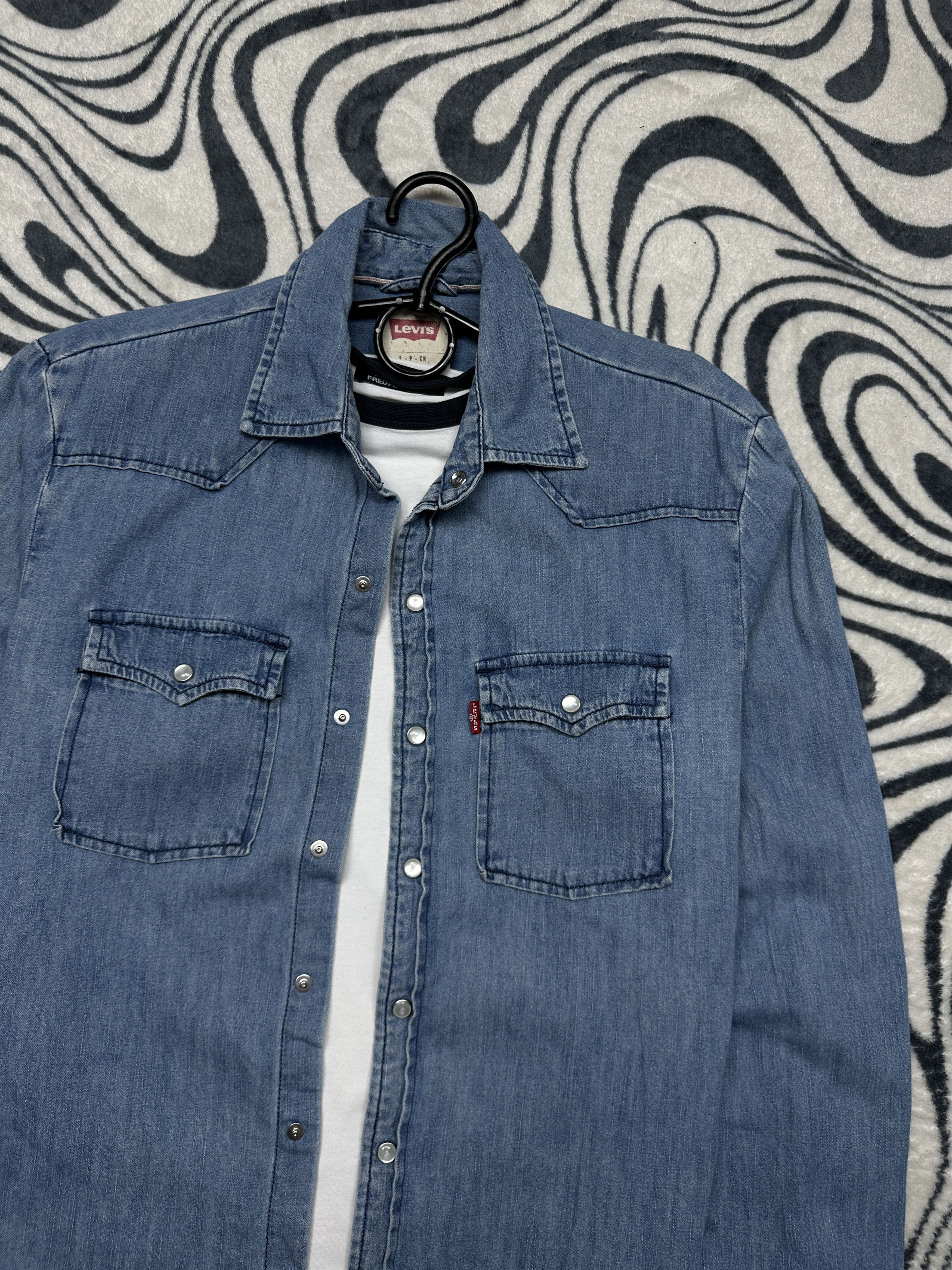 Levi's Levi's Mens Denim Shirt Jeans Size US S / EU 44-46 / 1 - 2 Thumbnail